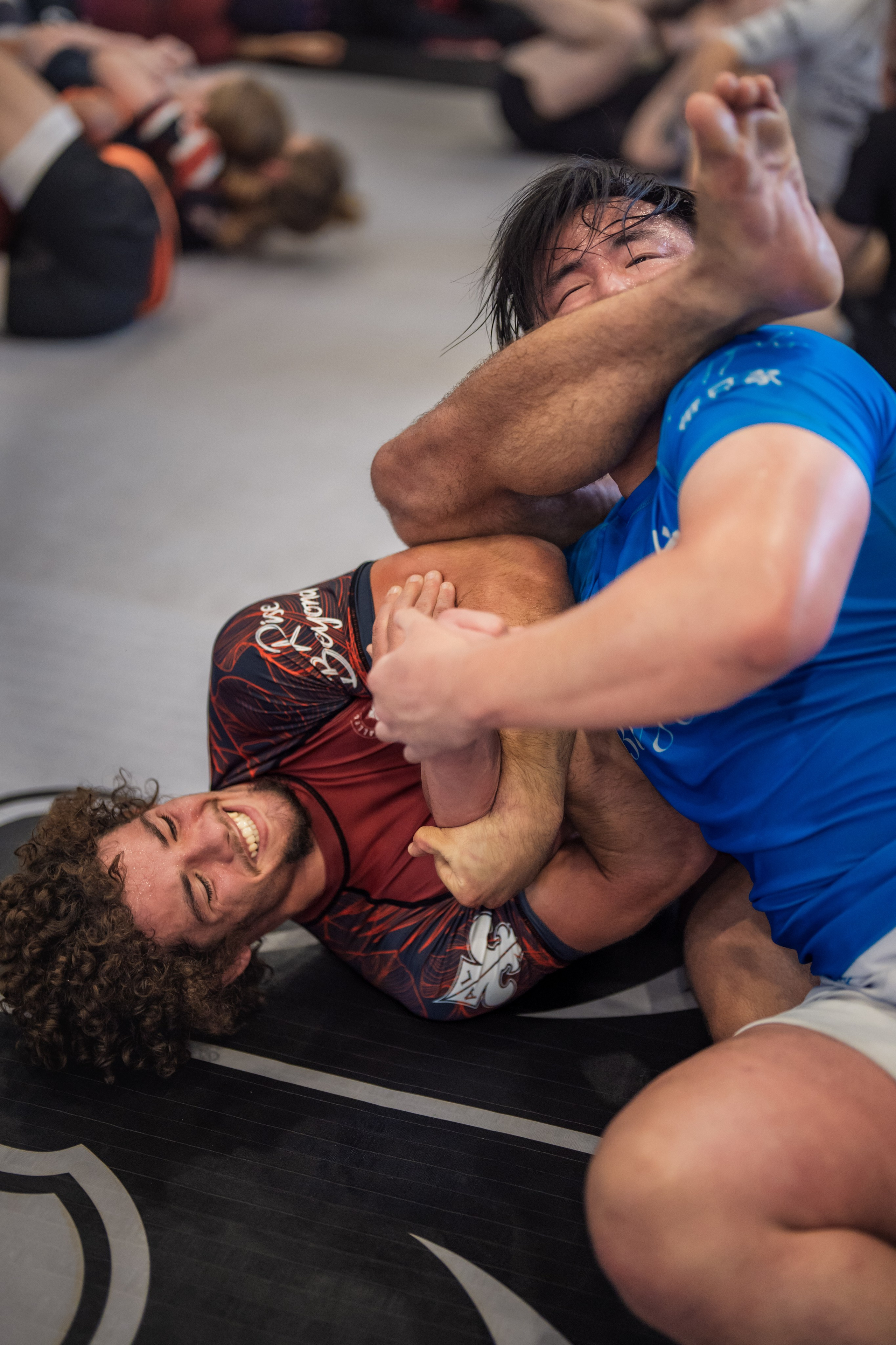 Felipe PENA and Demian MAIA, ADCC World Champions, BJJ training session. Коммьюнити фотограф, Москва, Сергей Зворыгин
