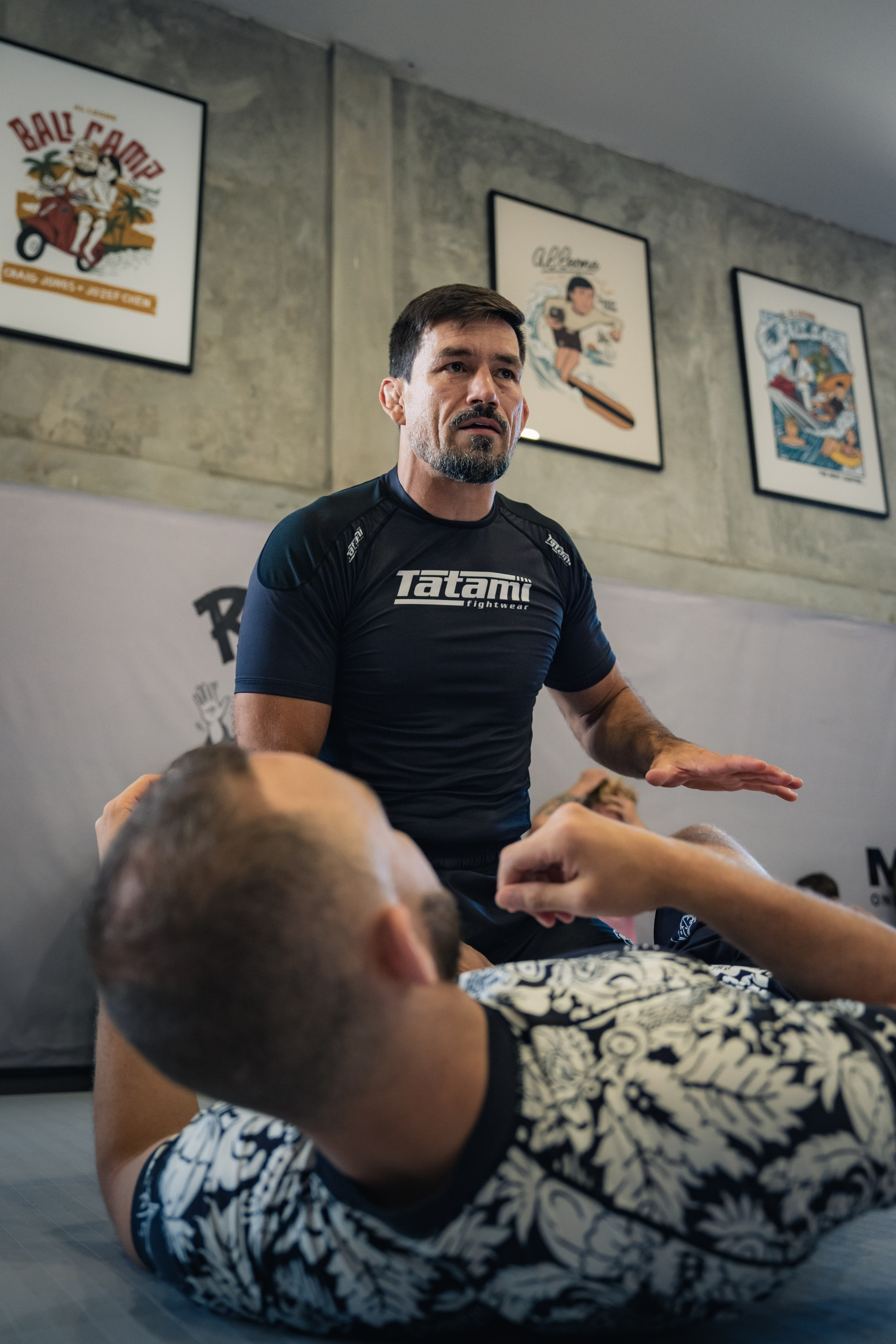 Felipe PENA and Demian MAIA, ADCC World Champions, BJJ training session. Коммьюнити фотограф, Москва, Сергей Зворыгин