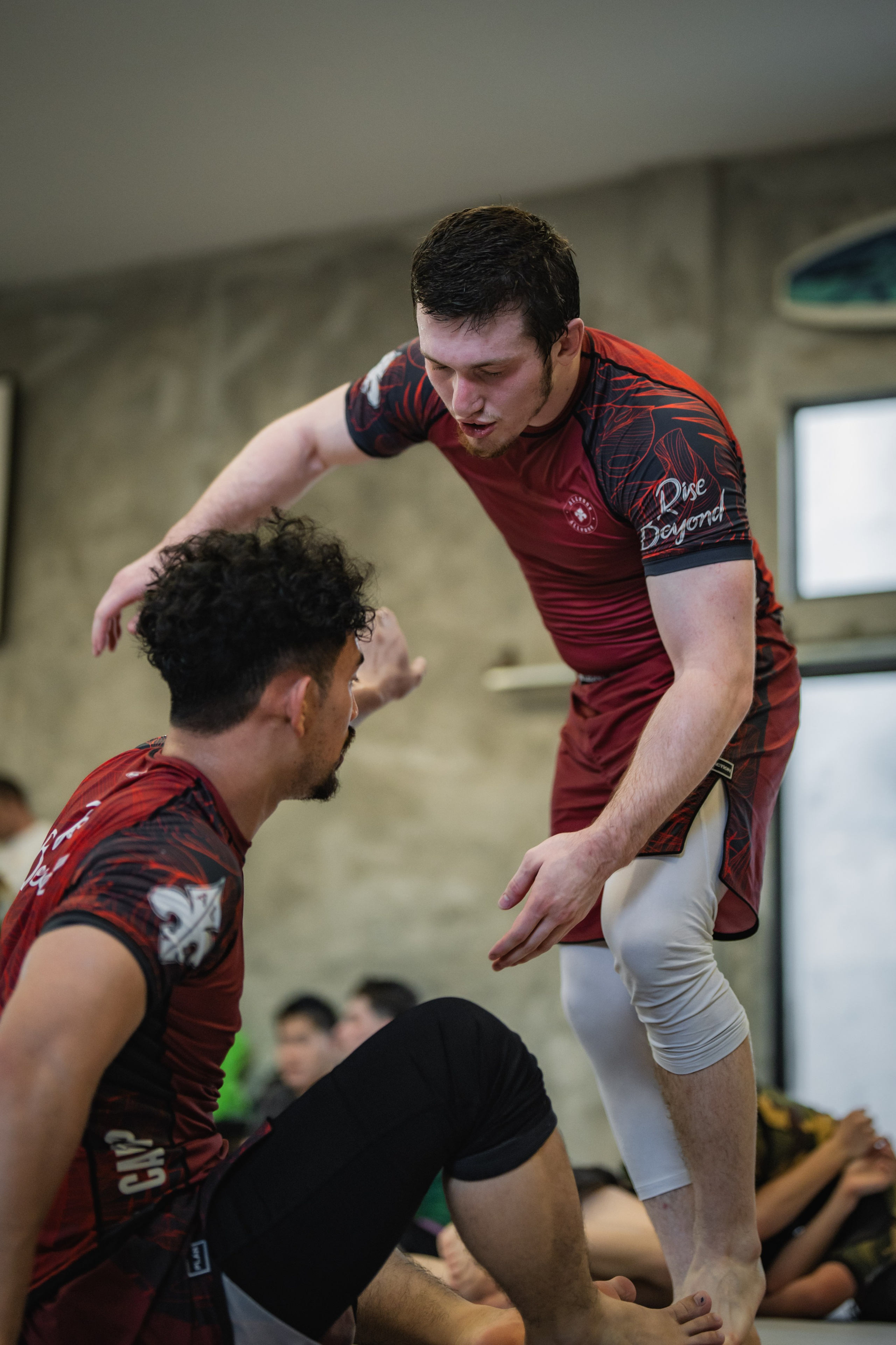 Demian MAIA and Felipe PENA, ADCC World Champions, BJJ training session. Коммьюнити фотограф, Москва, Сергей Зворыгин