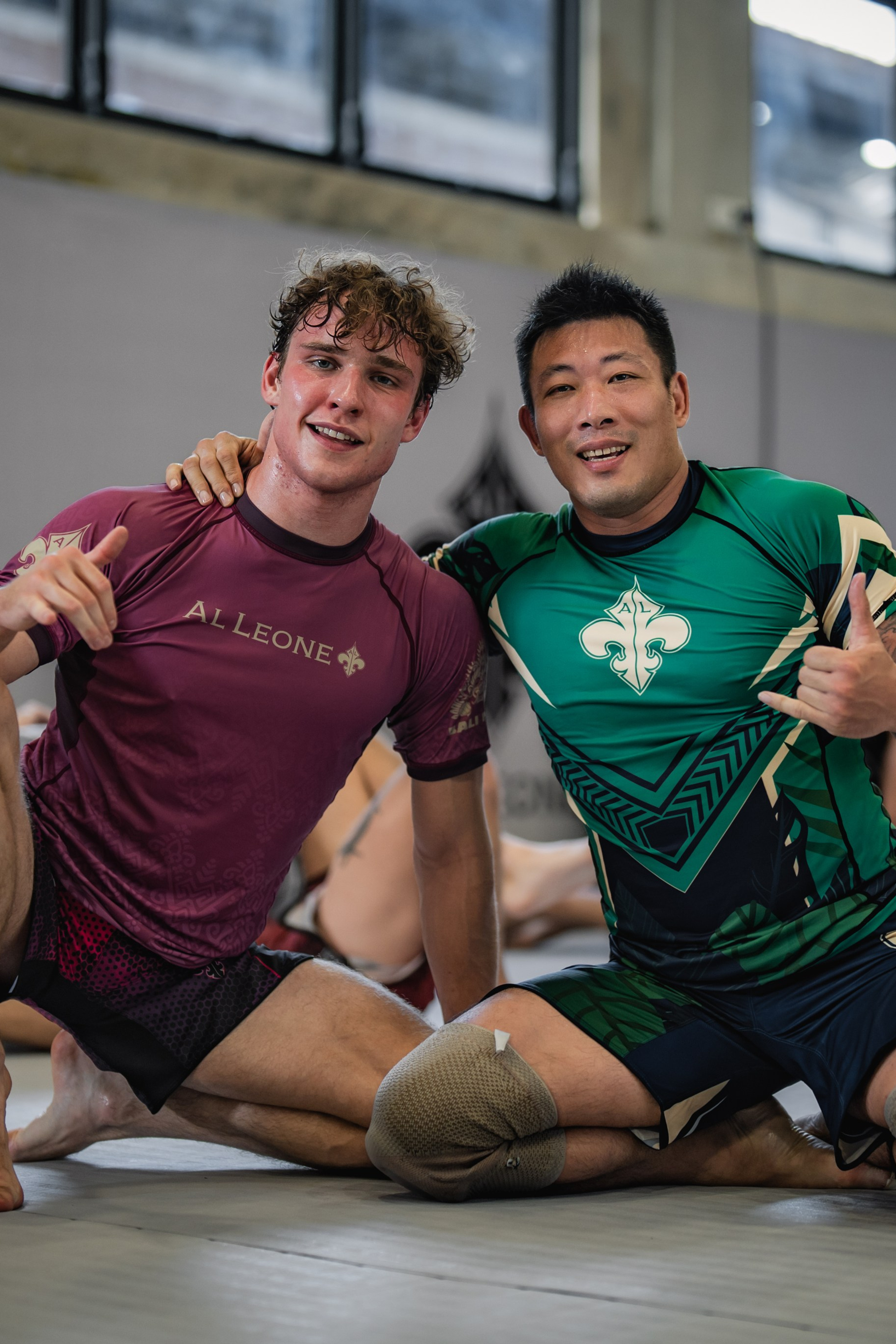 Demian MAIA and Felipe PENA, ADCC World Champions, BJJ training session. Коммьюнити фотограф, Москва, Сергей Зворыгин