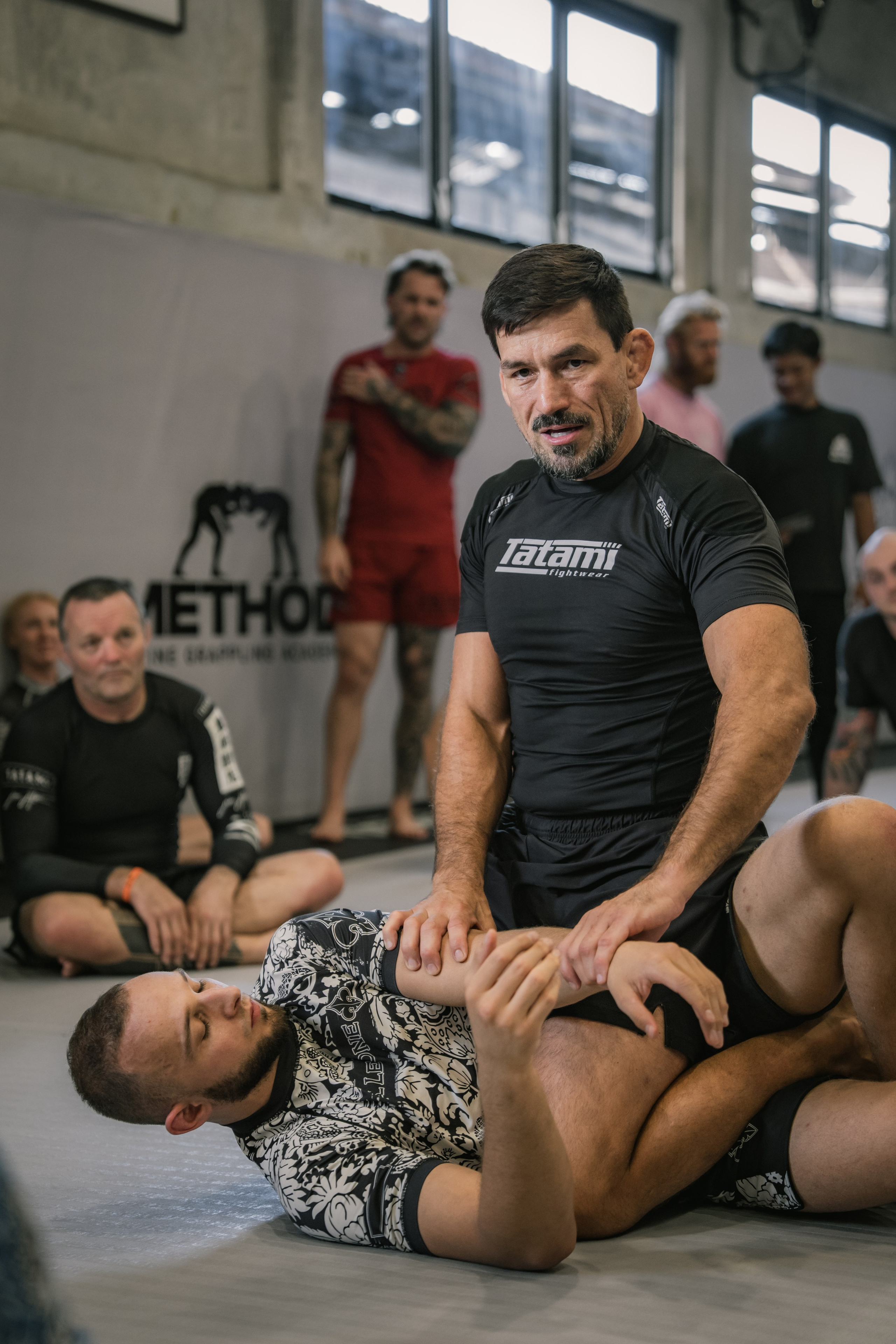 Felipe PENA and Demian MAIA, ADCC World Champions, BJJ training session. Коммьюнити фотограф, Москва, Сергей Зворыгин