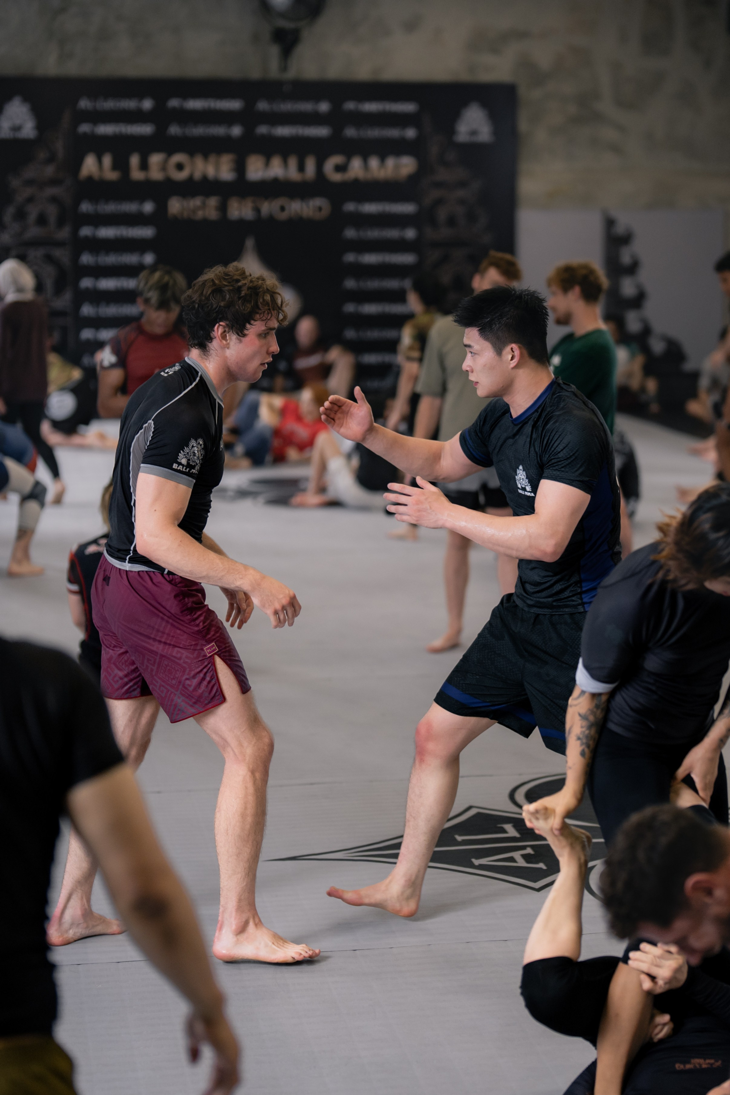 Demian MAIA and Felipe PENA, ADCC World Champions, BJJ training session. Коммьюнити фотограф, Москва, Сергей Зворыгин