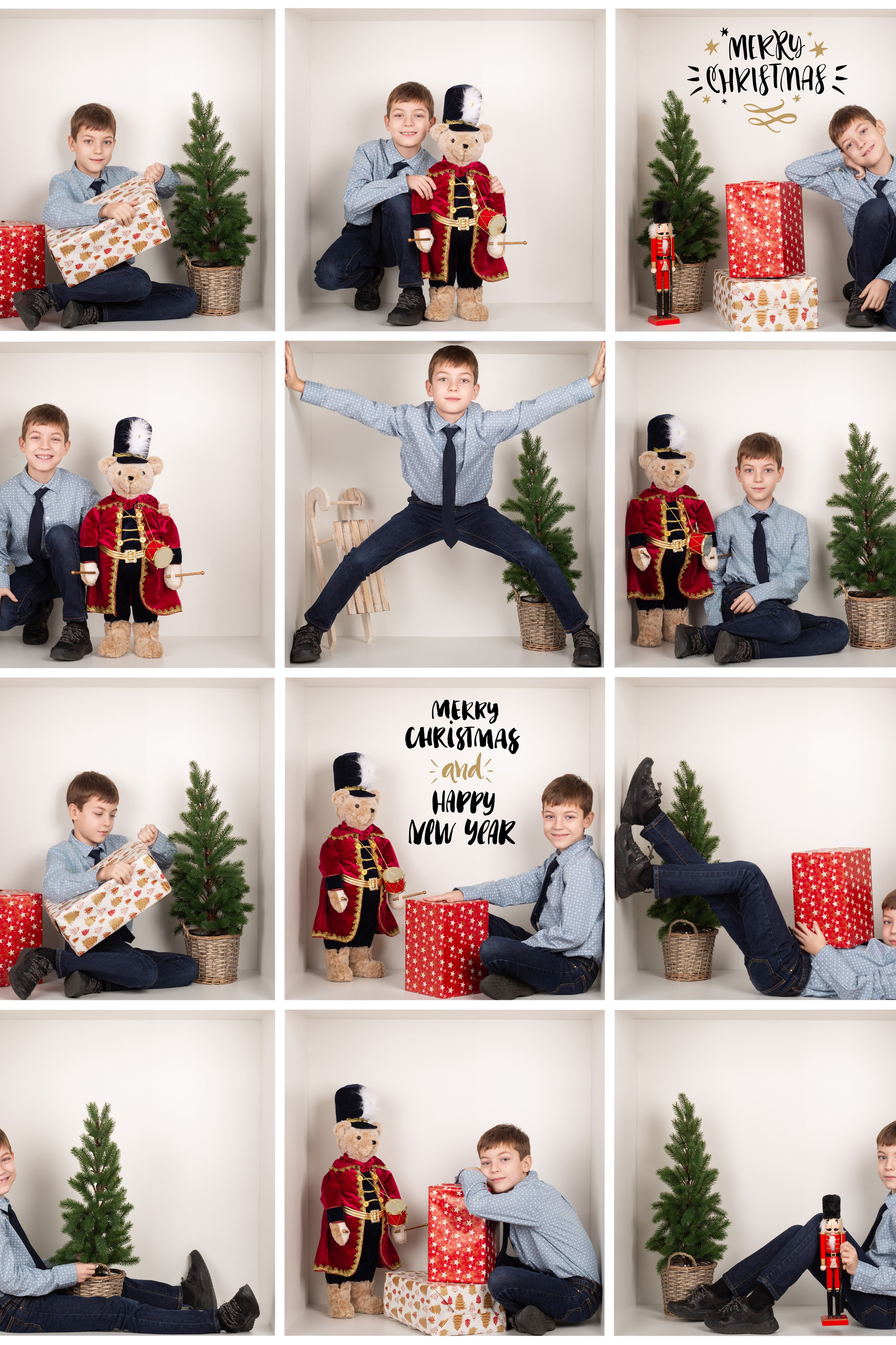 Calendrier de Noël. Photographe professionnelle de la ville d’Auxerre - Ekaterina Mathieu