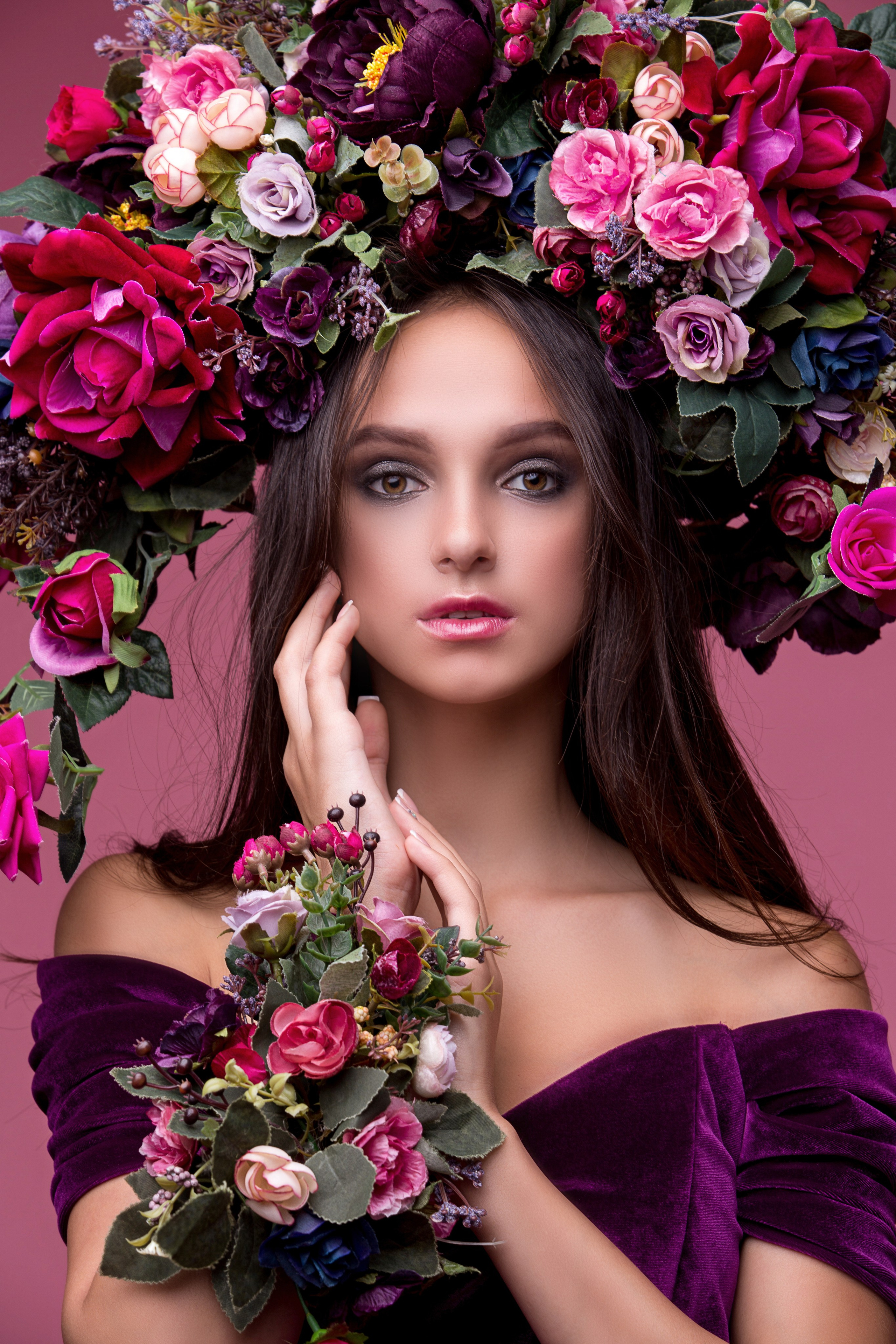 Symphonie Florale: Portraits Conceptuels. Photographe professionnelle de la ville d’Auxerre - Ekaterina Mathieu