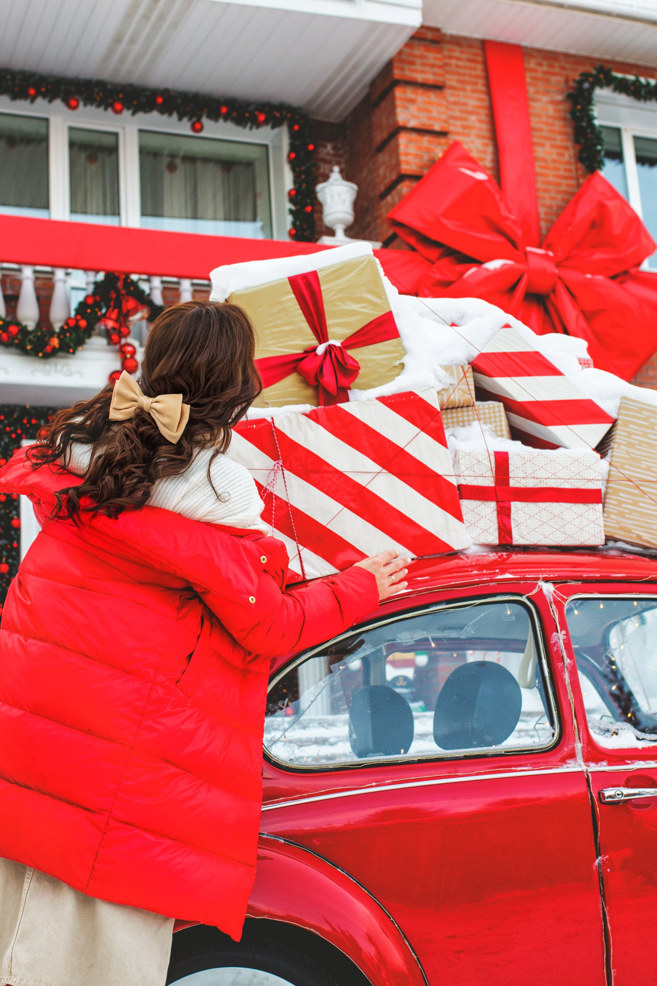 Noël. Photographe professionnelle de la ville d’Auxerre - Ekaterina Mathieu