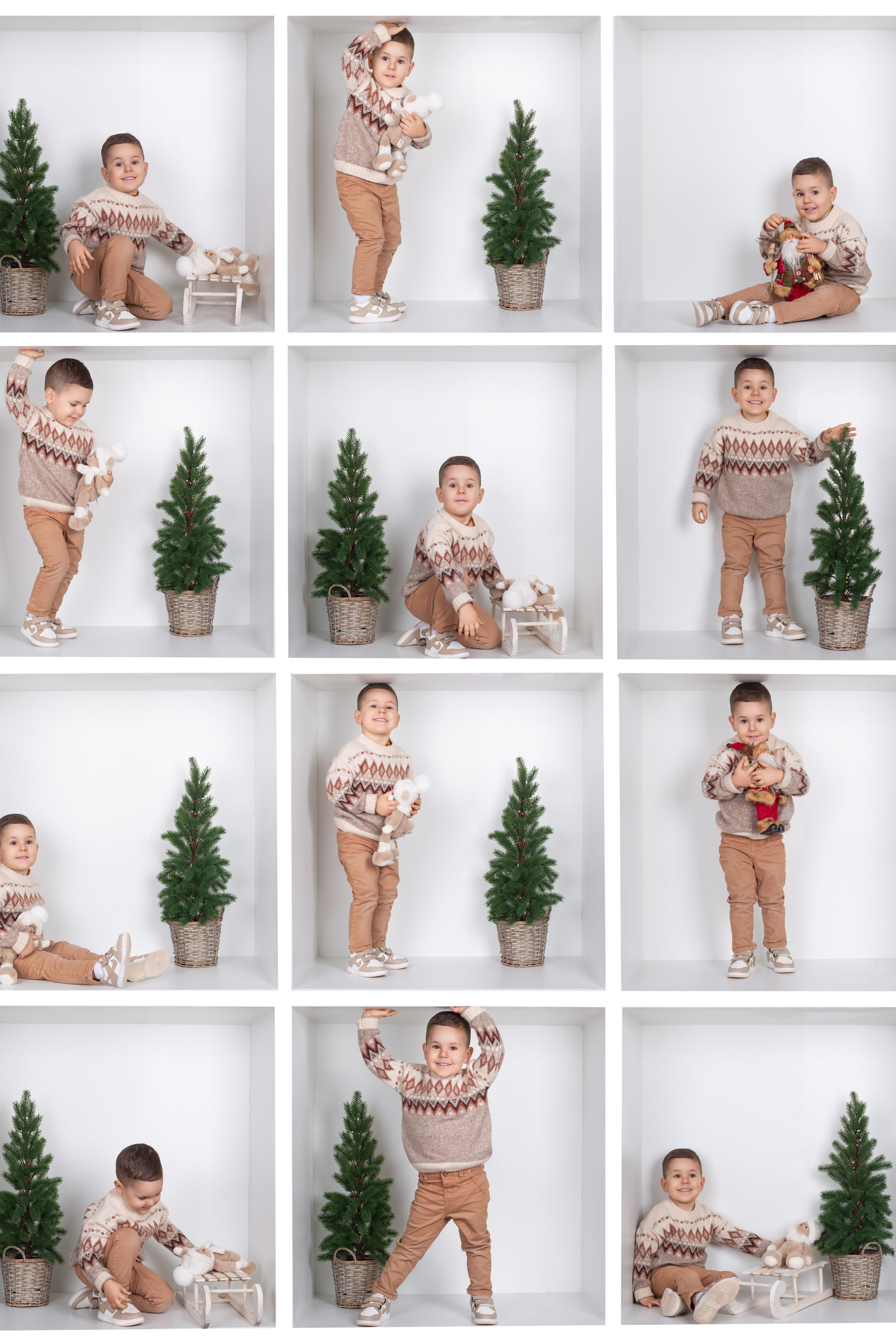 Calendrier de Noël. Photographe professionnelle de la ville d’Auxerre - Ekaterina Mathieu