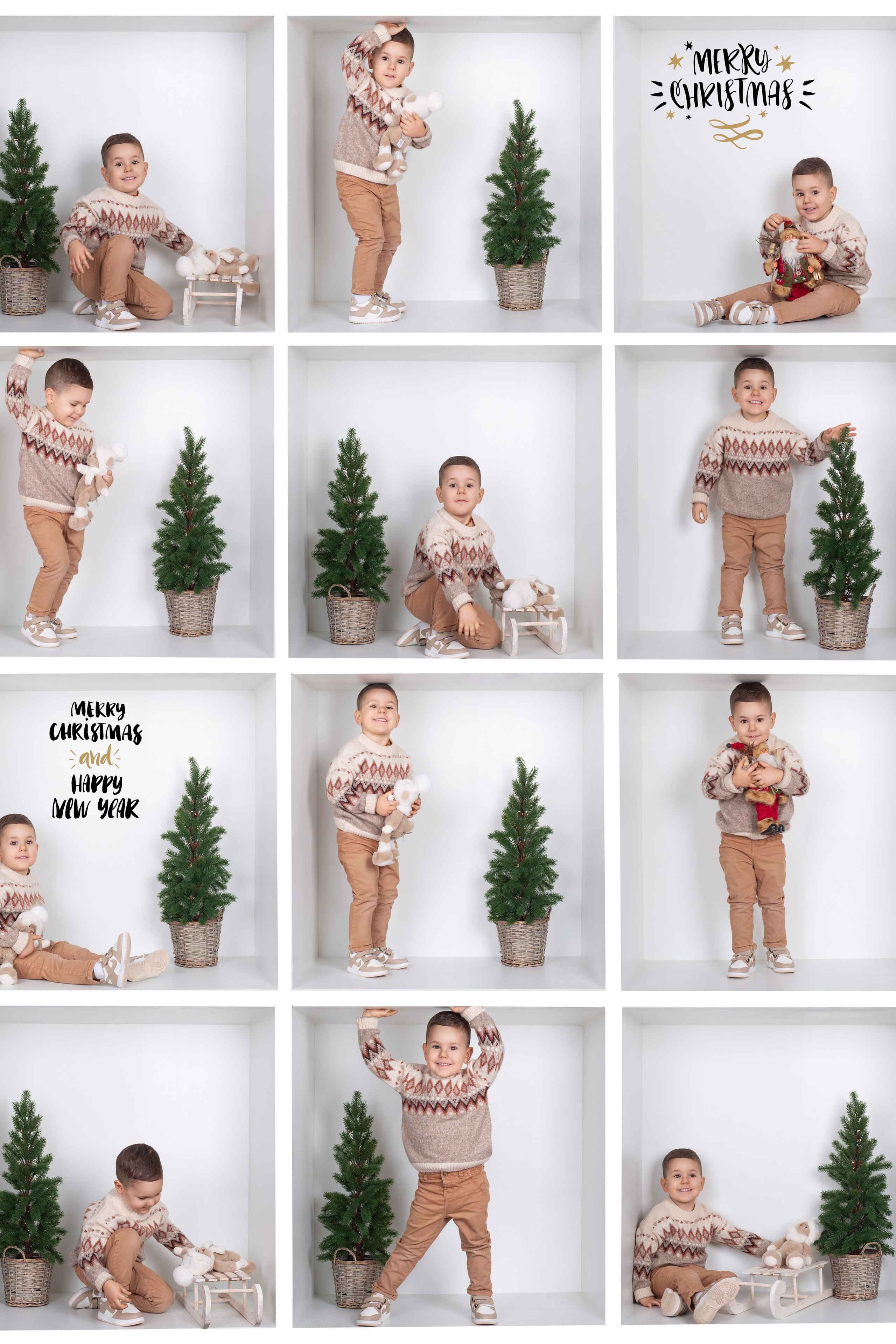 Calendrier de Noël. Photographe professionnelle de la ville d’Auxerre - Ekaterina Mathieu