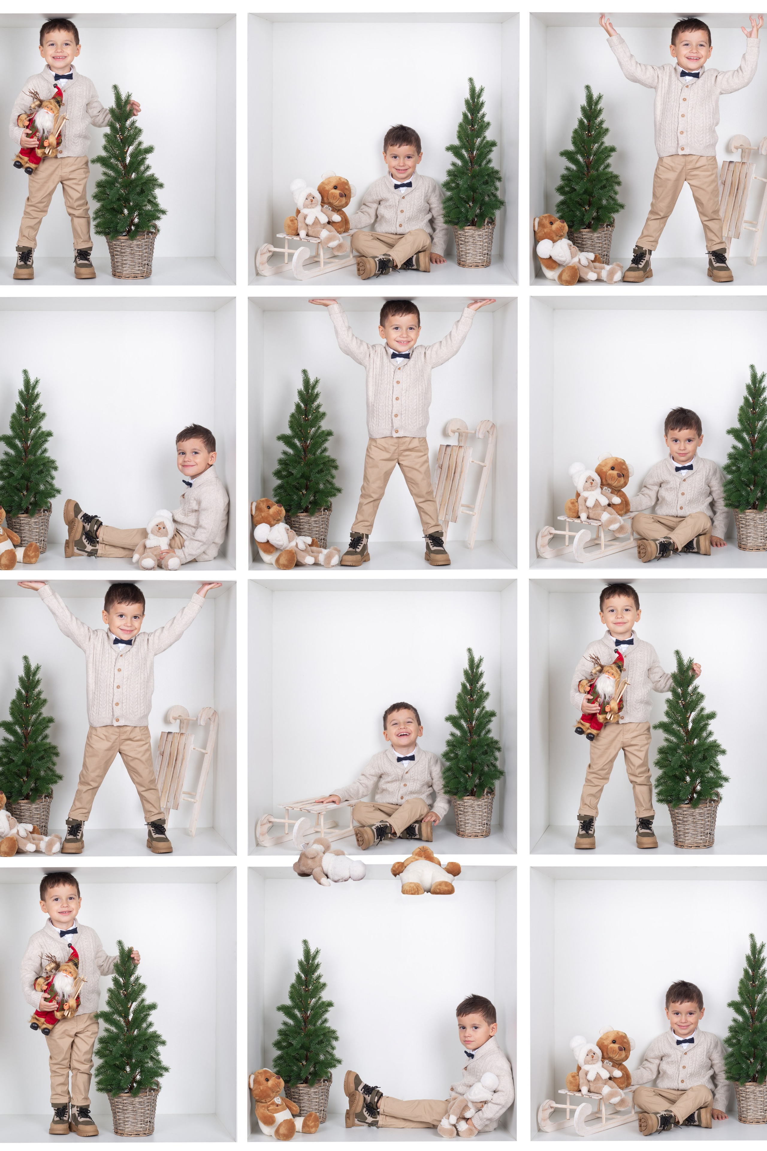 Calendrier de Noël. Photographe professionnelle de la ville d’Auxerre - Ekaterina Mathieu