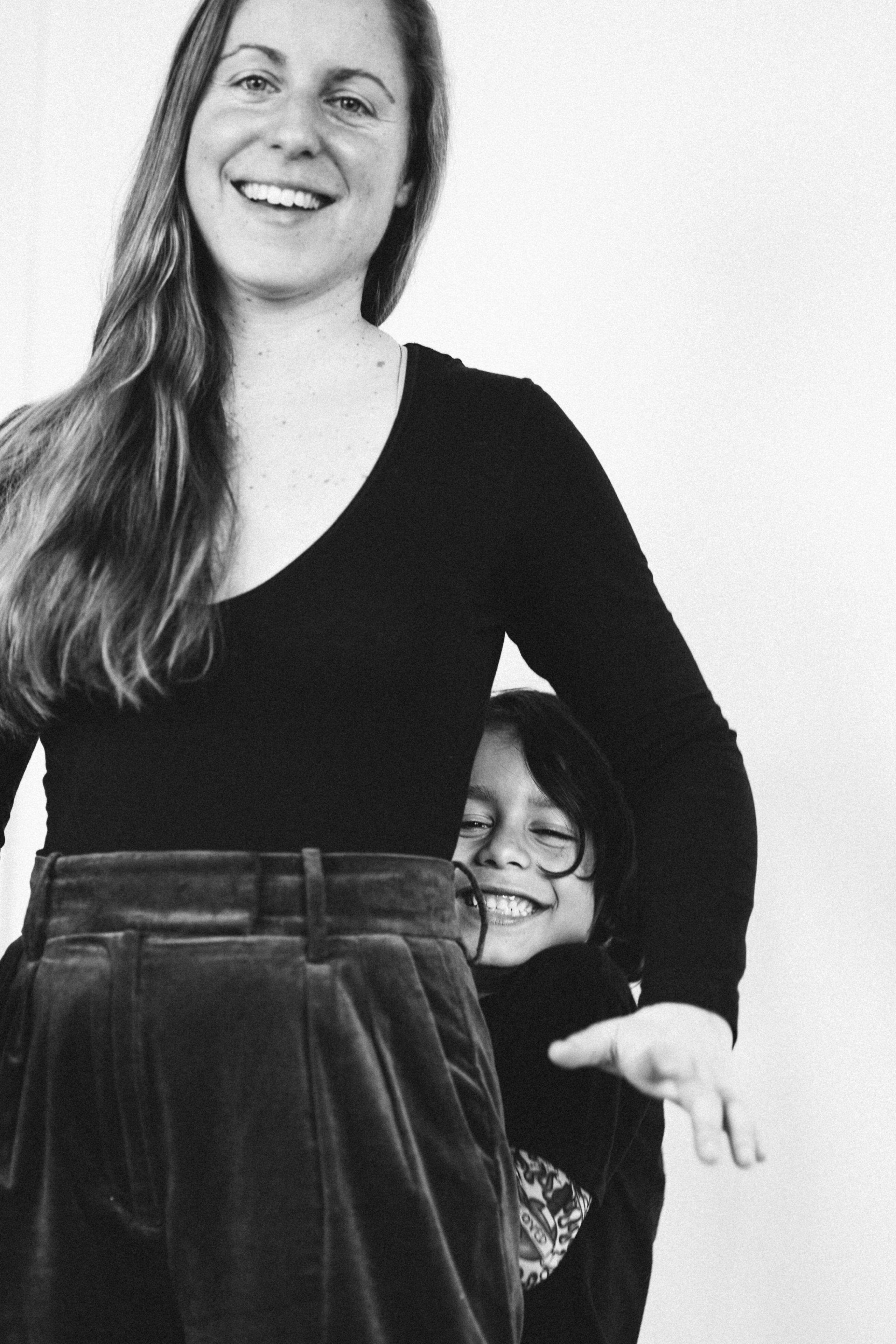 Marianne and her son Tumuli