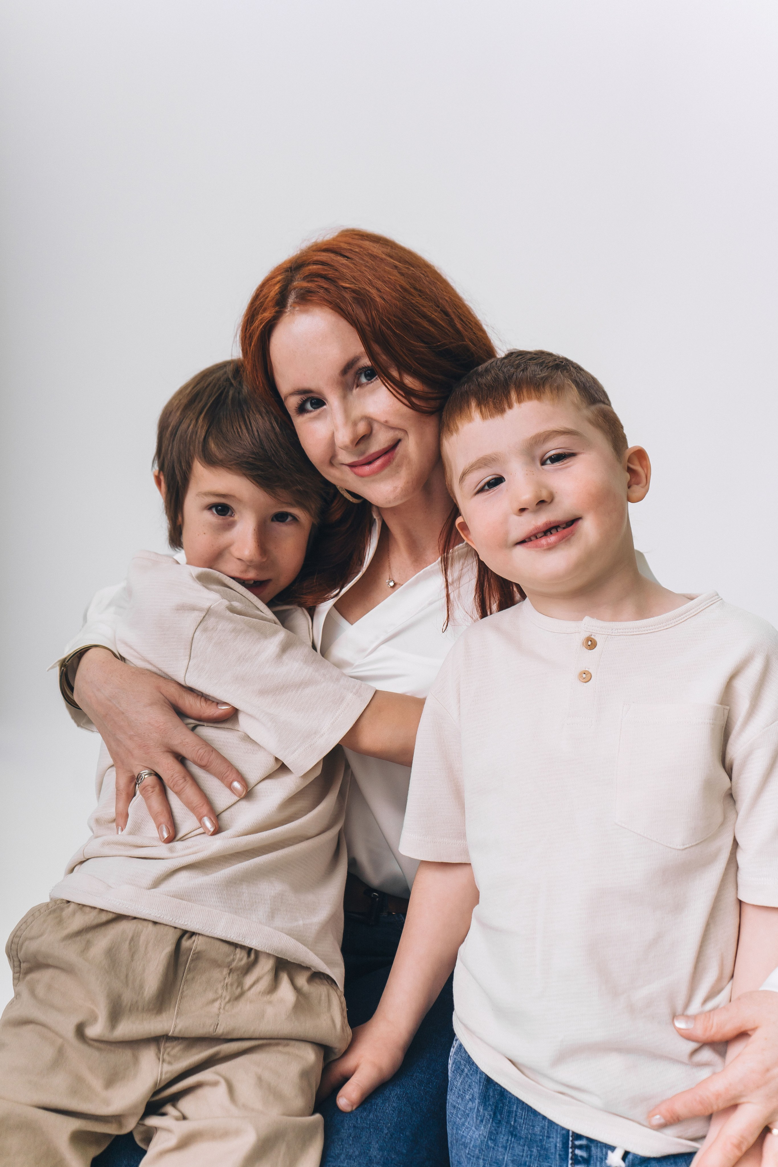 Marianne and her boys