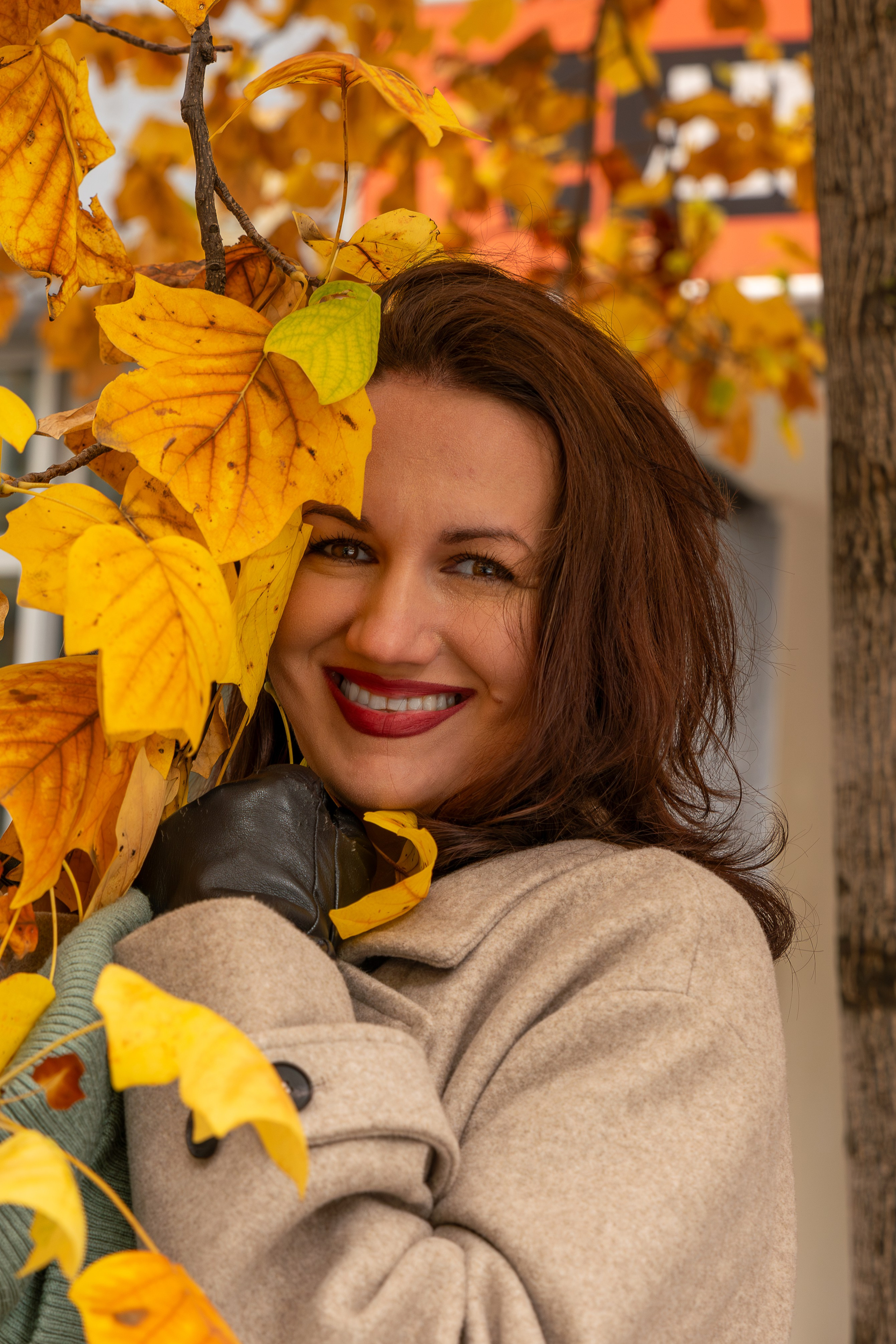 Yuliana, and colorful autumn