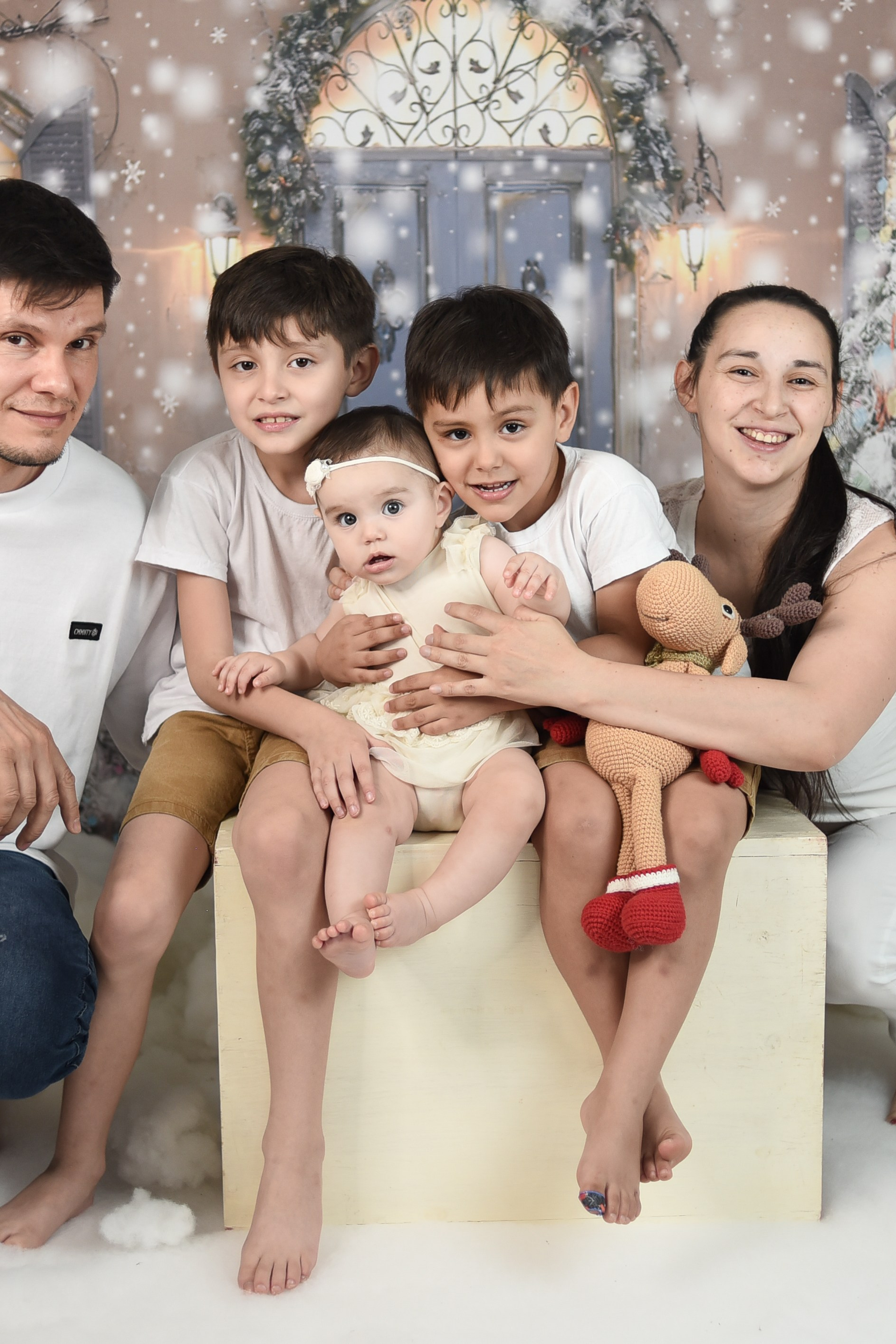 Sesión Navideña de&nbsp;Alaia y&nbsp;Familia