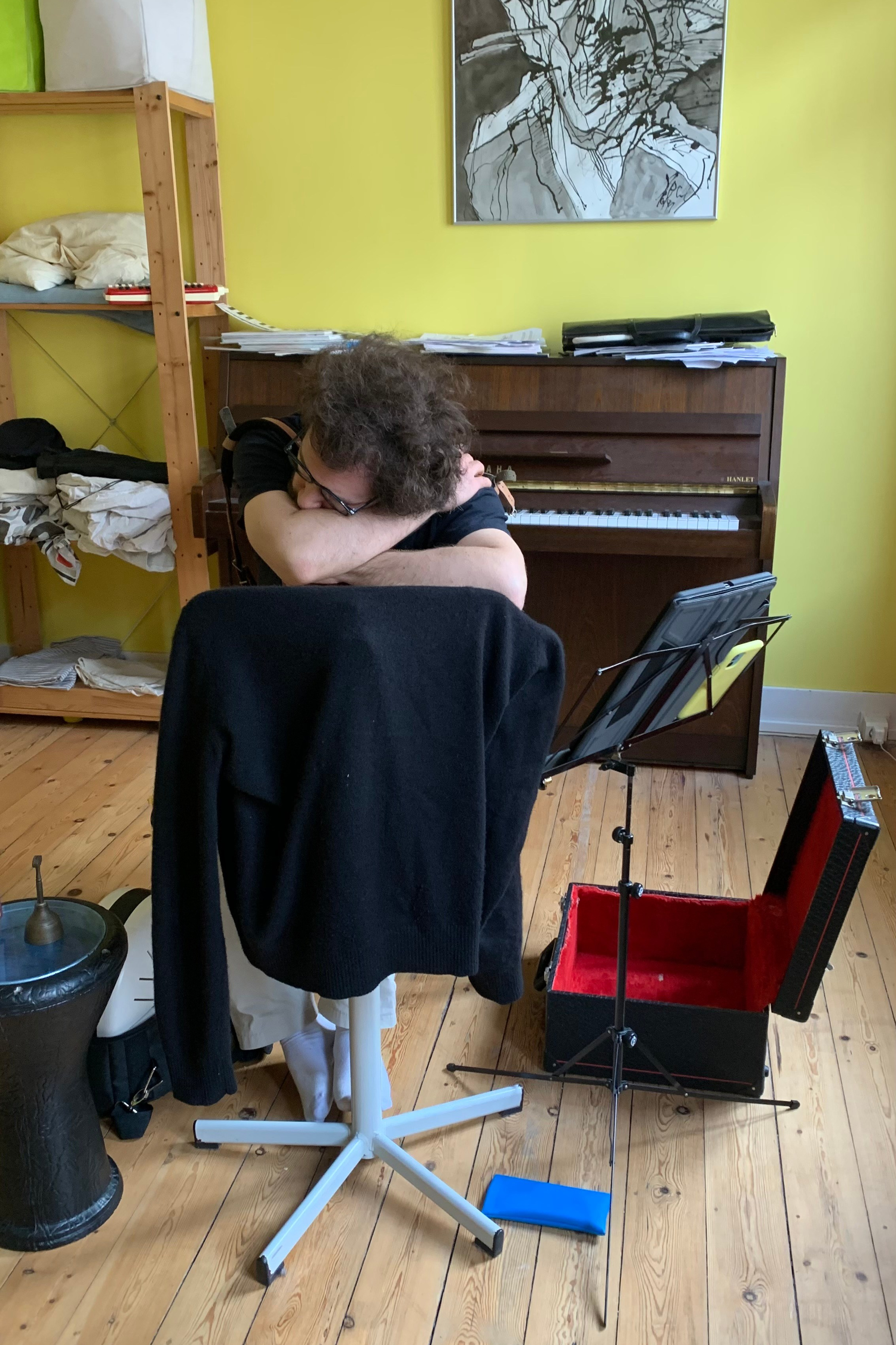 Rehearsing…. Nadia Kuprina. Artist