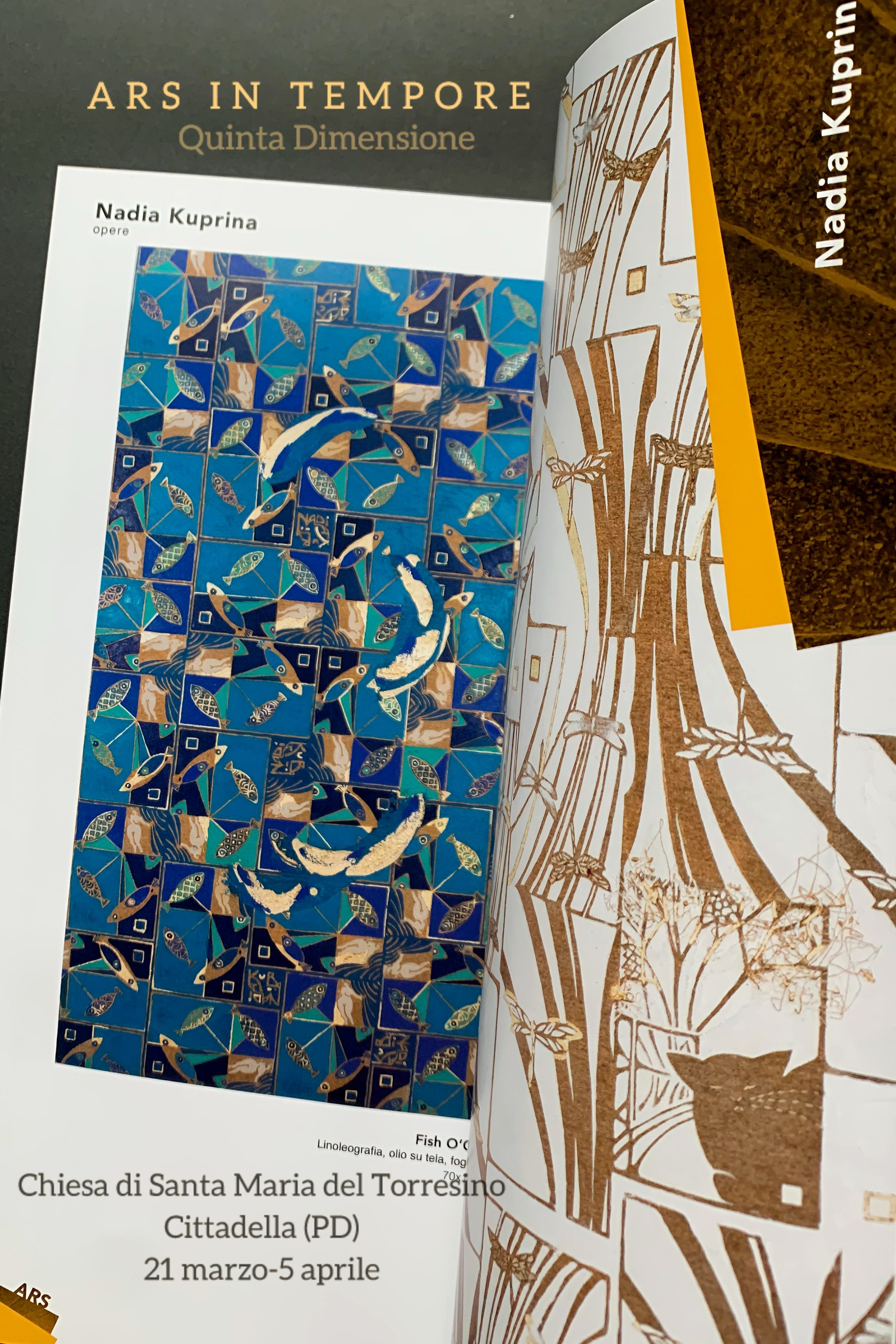 Upcoming: Brú and Scandinavian Spririts in Merano, April 8 2026. Nadia Kuprina. Artist