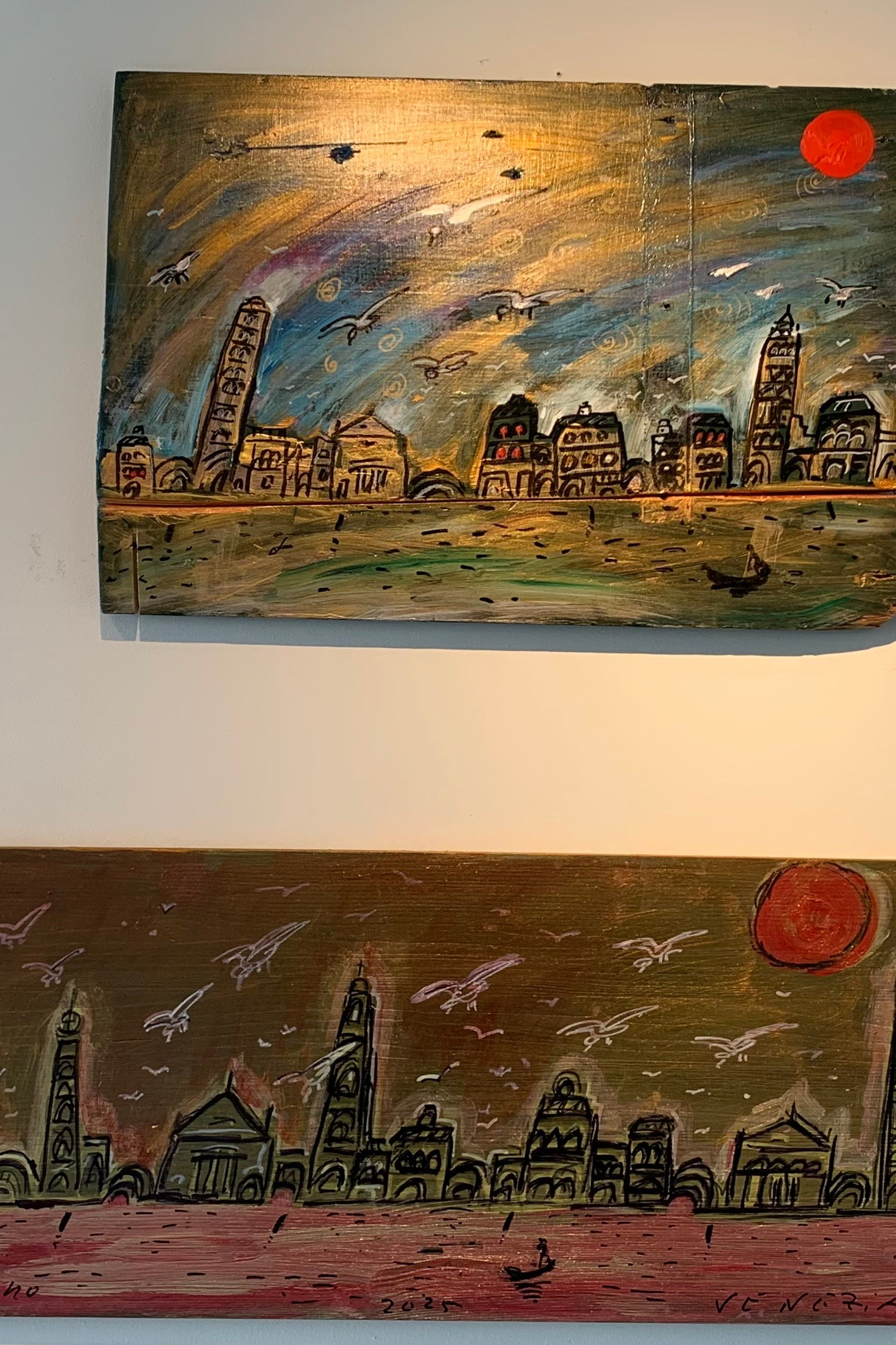 A place to paint. Nadia Kuprina. Artist