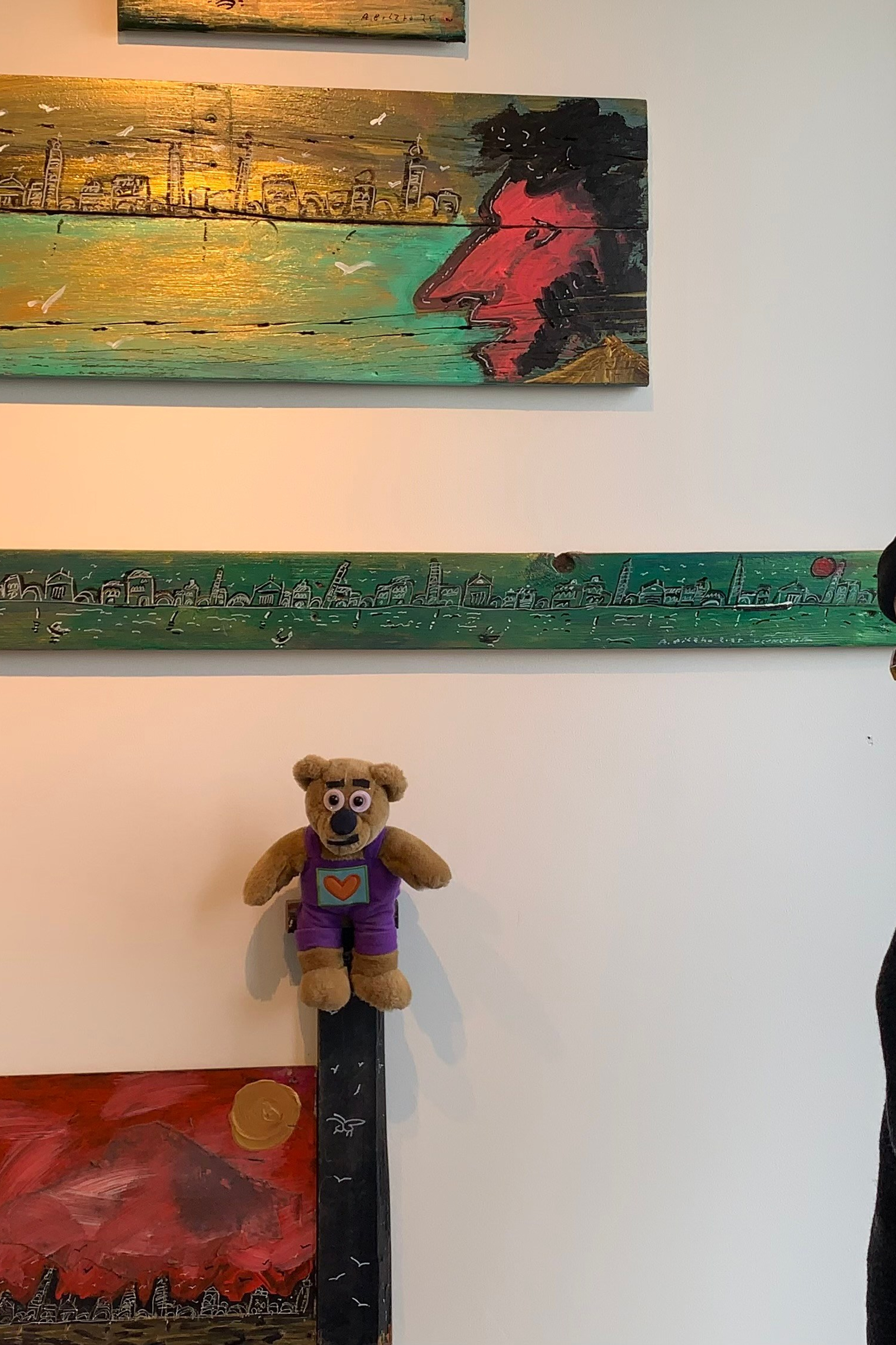 A place to paint. Nadia Kuprina. Artist