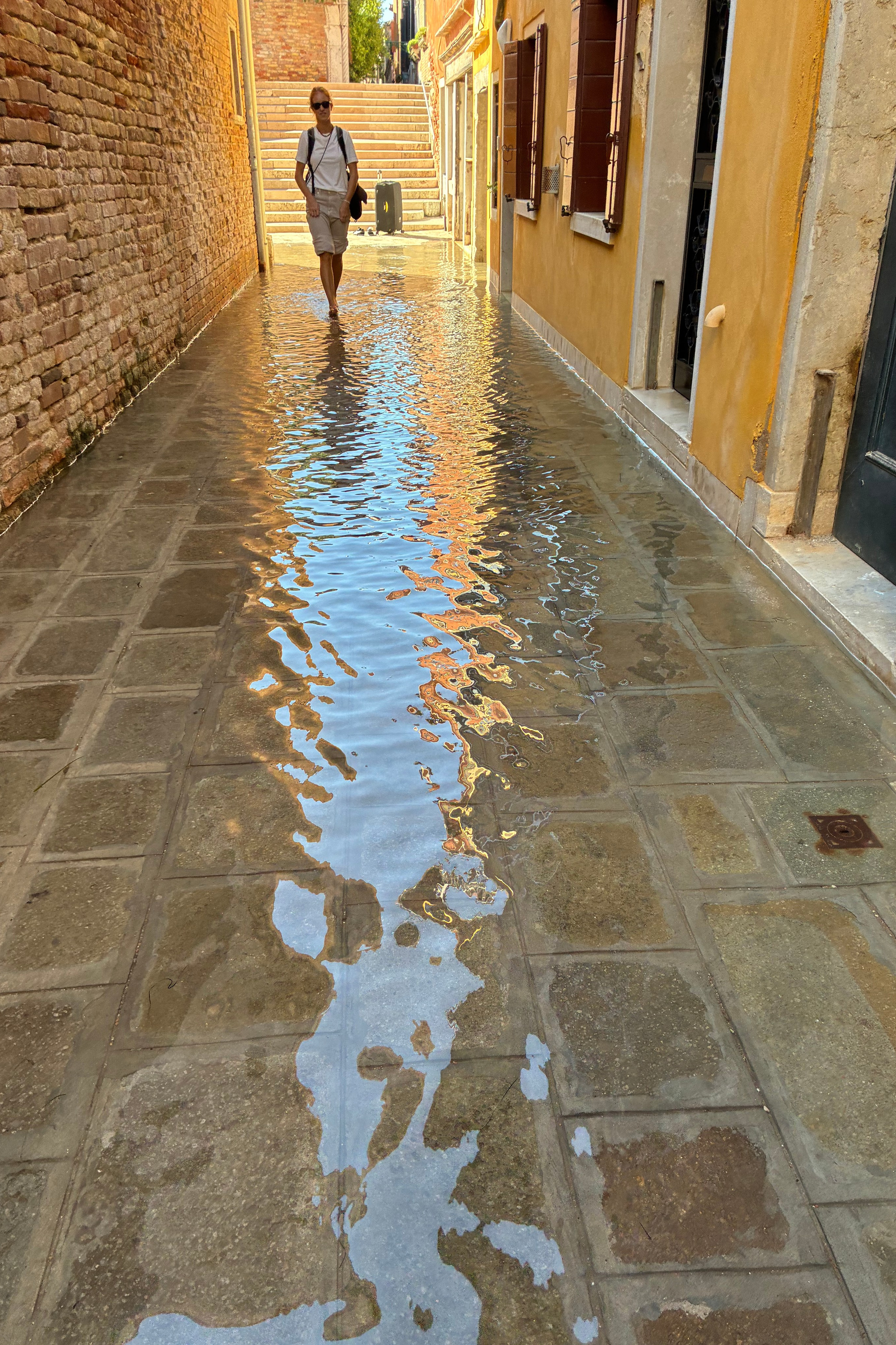Golden flowers, golden sky. Nadia Kuprina — Artist & Opera Singer in Venice