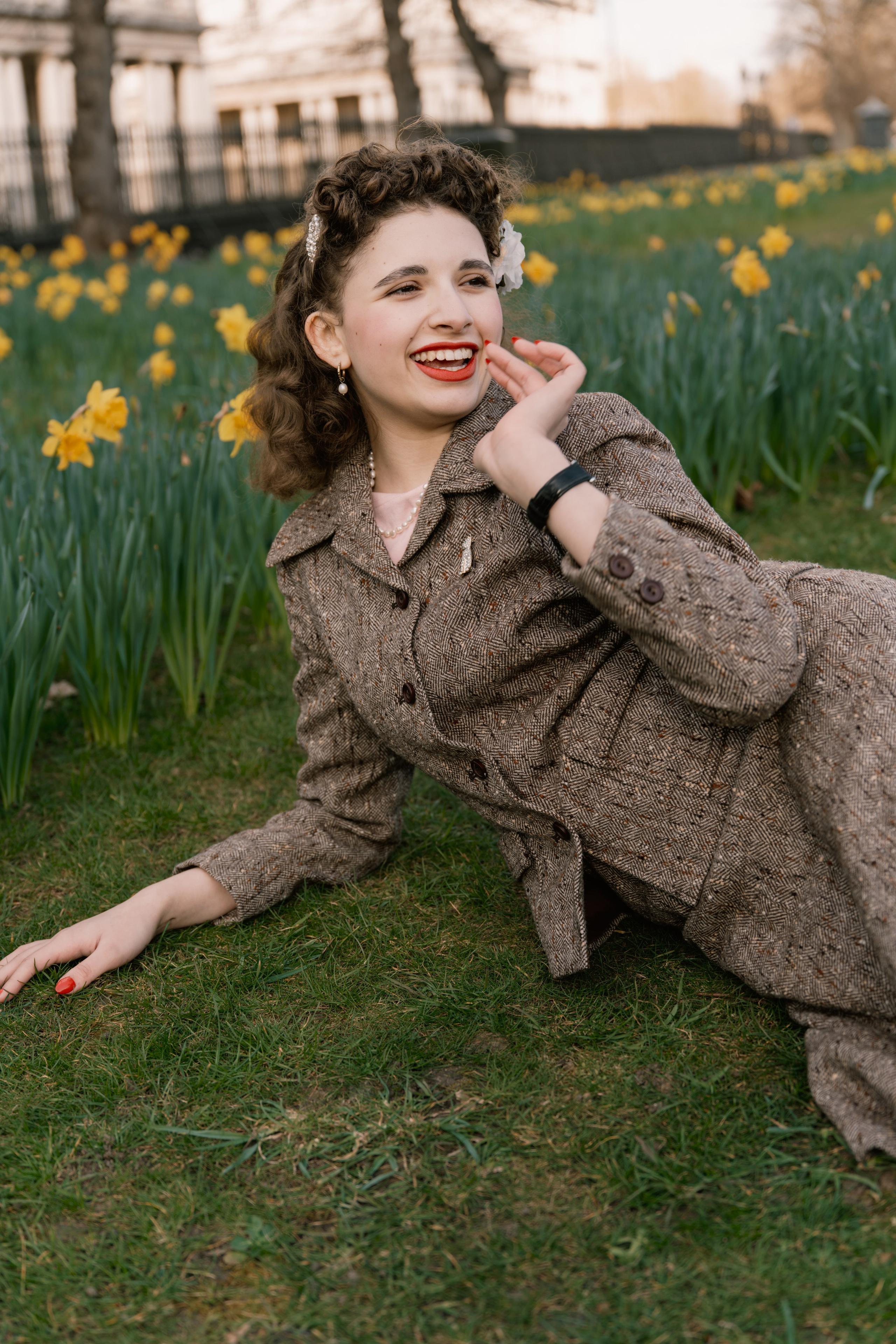 Ophelia “Day look of a 1940s woman”