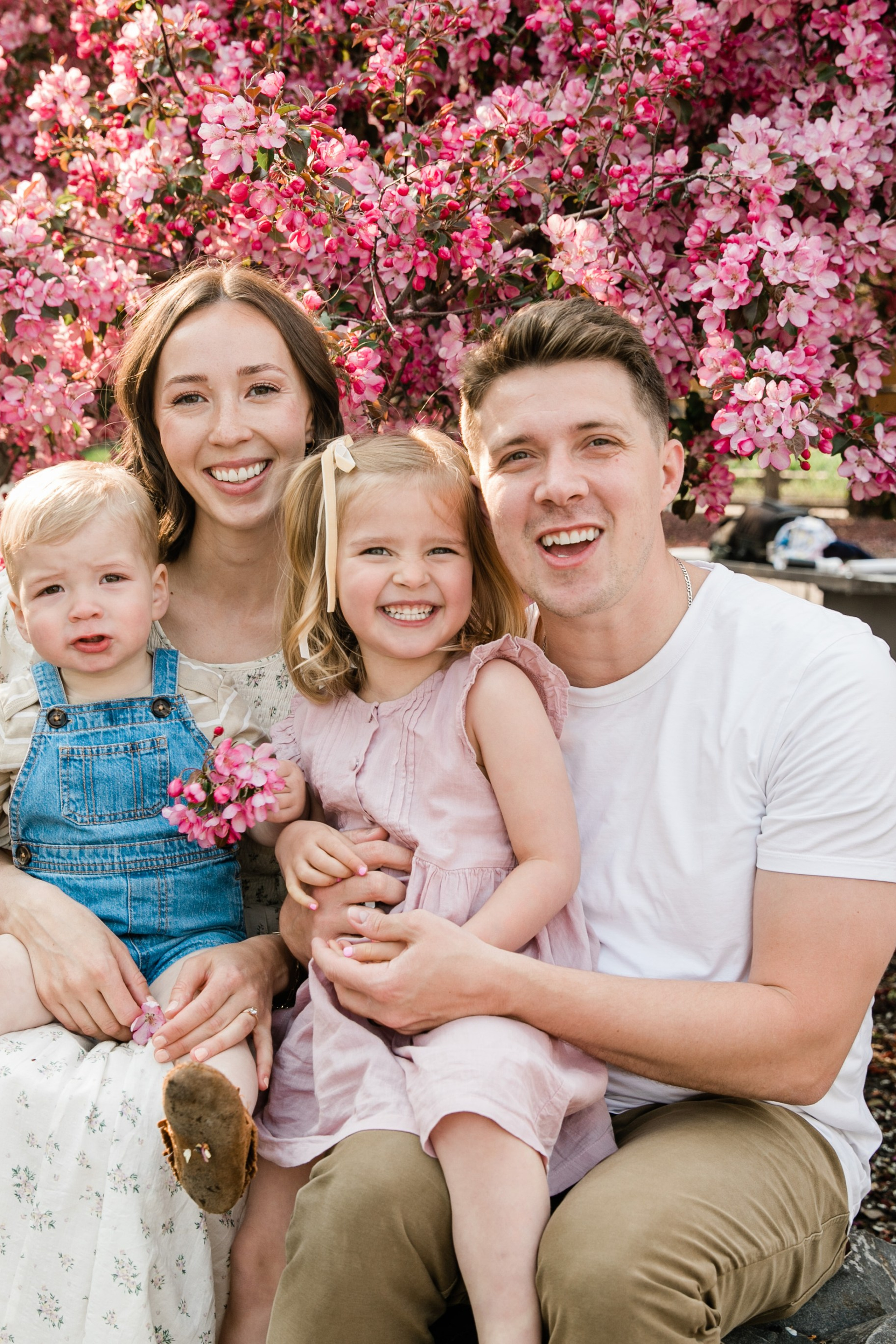 Pitchers Family Photos — Cherry Blossom
