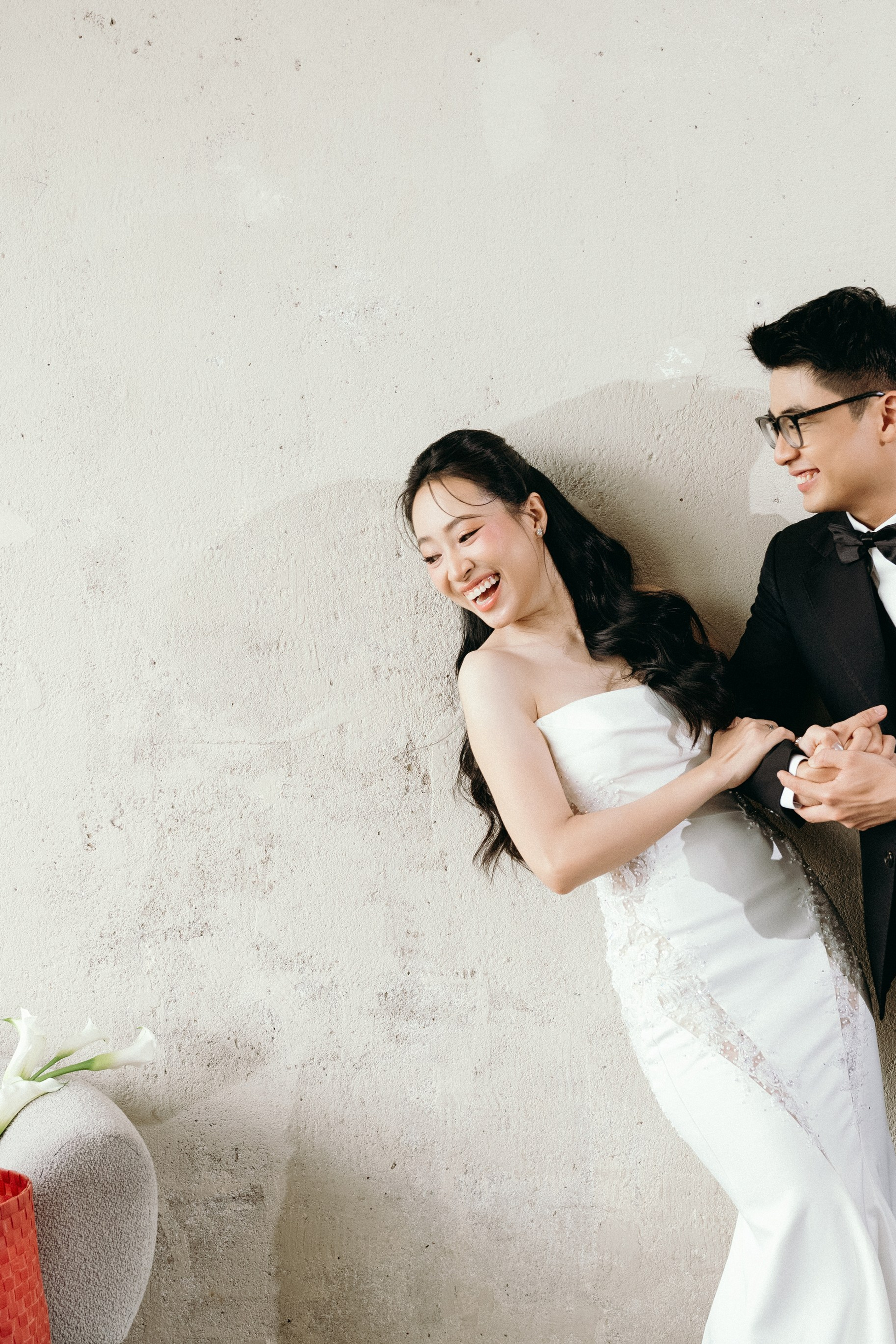 N.A wedding photoshoot in&nbsp;studio
