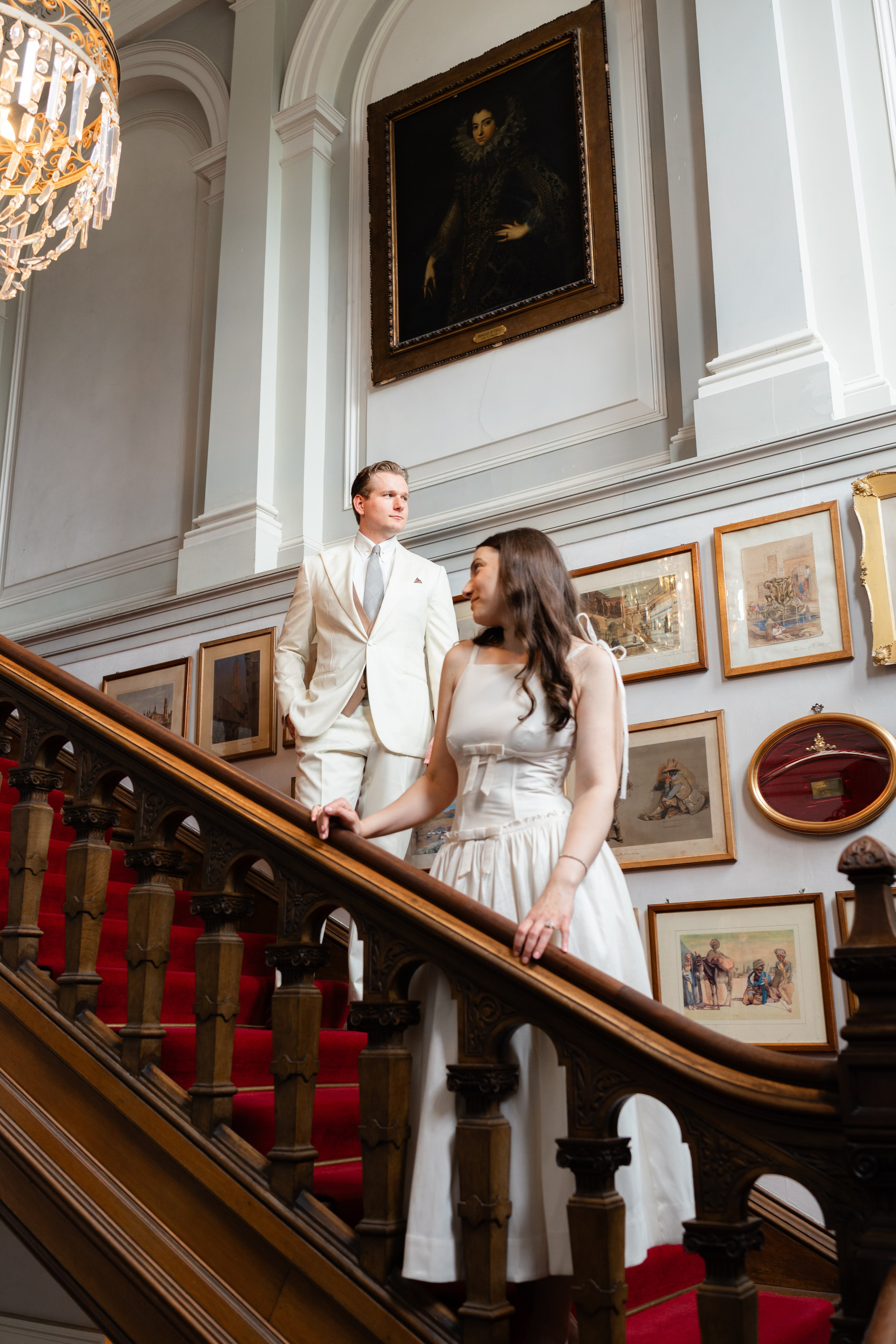 American couple Ireland wedding
