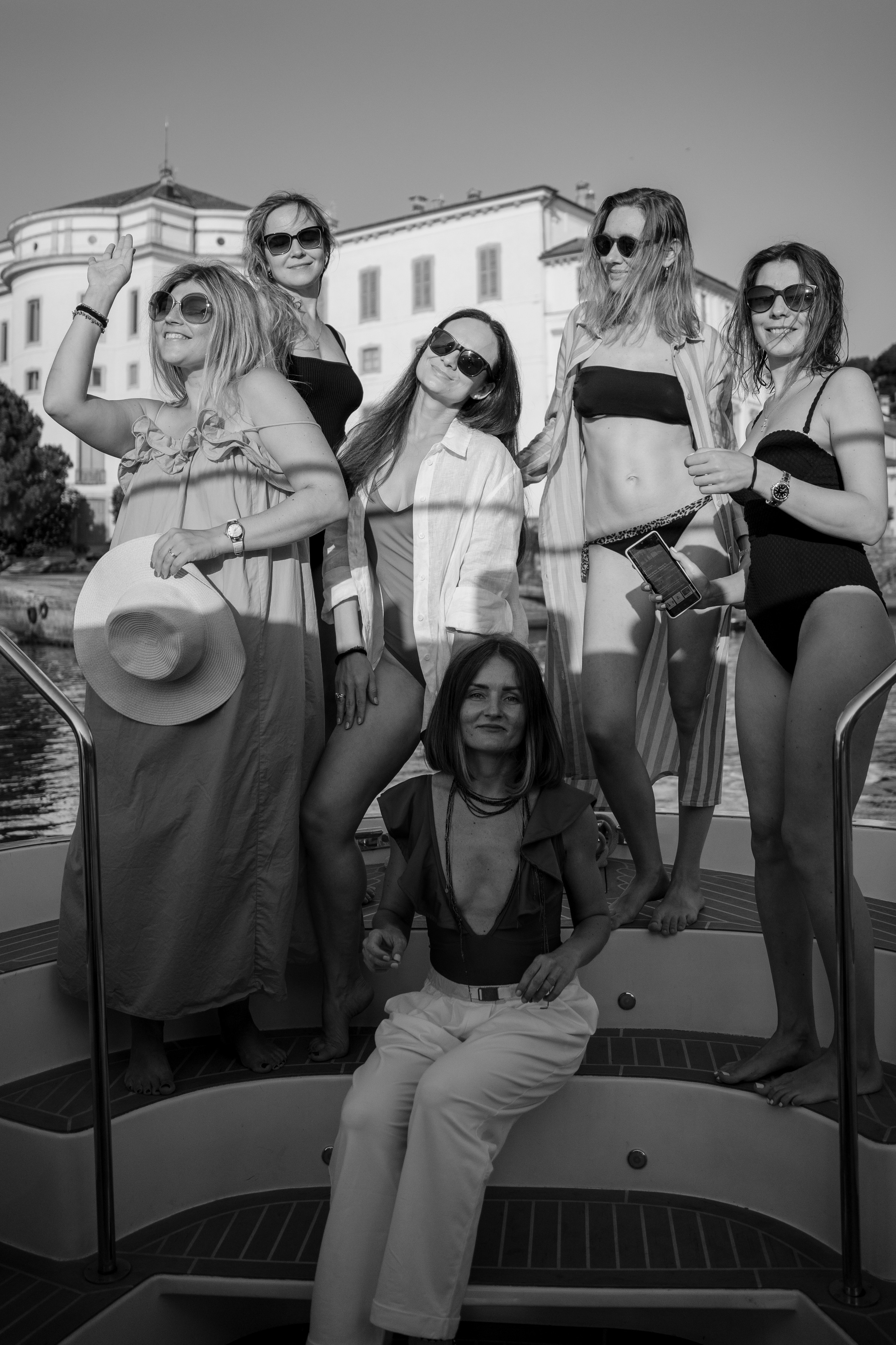 Girl’s Party on the Boat (lake Maggiore, Italy)