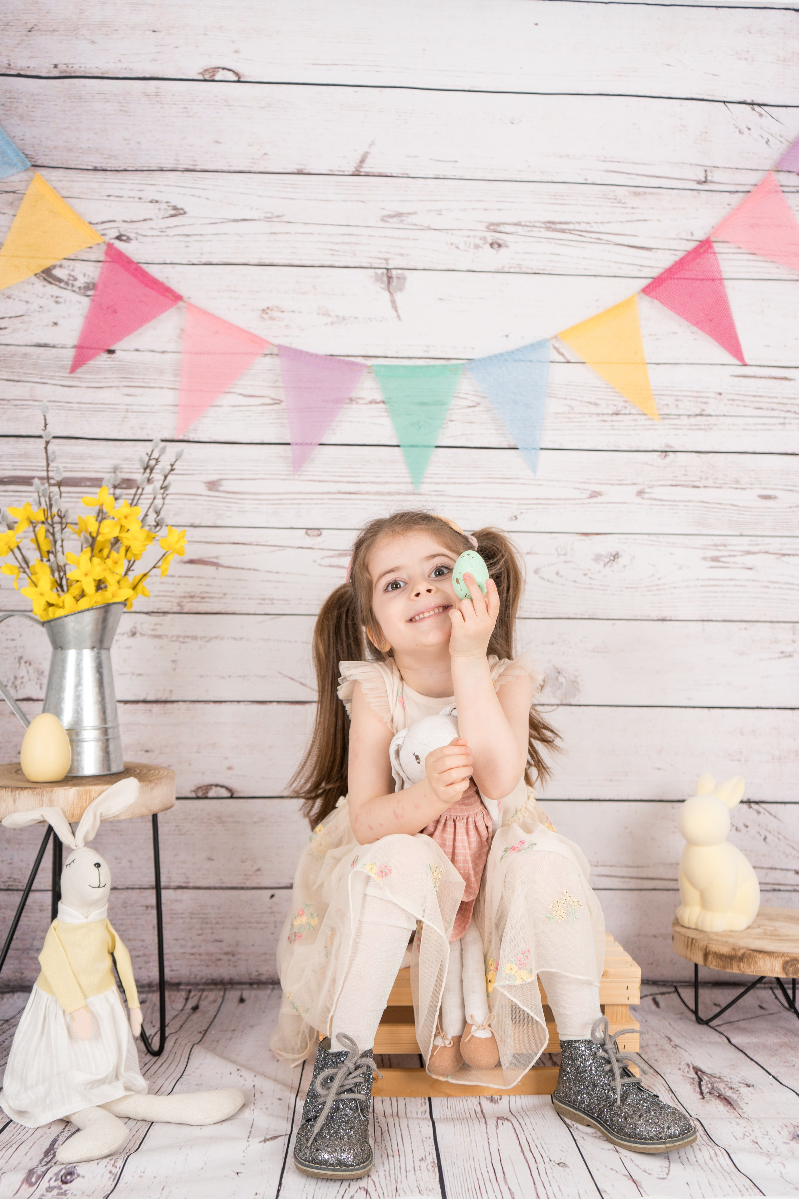 Prima vizită în studioul Ilu. Fotografie de familie