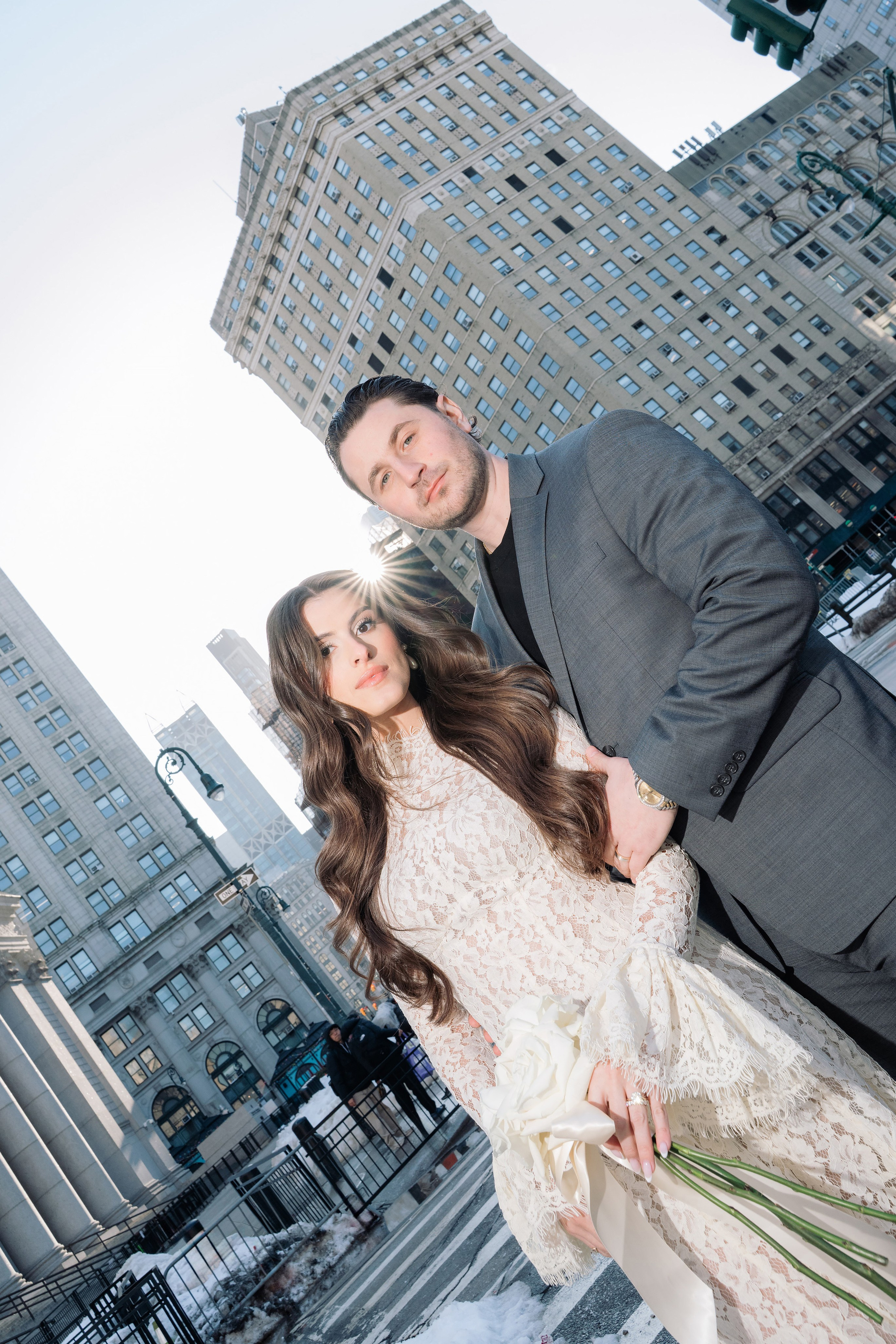 Nic & Anthony. City Hall elopement