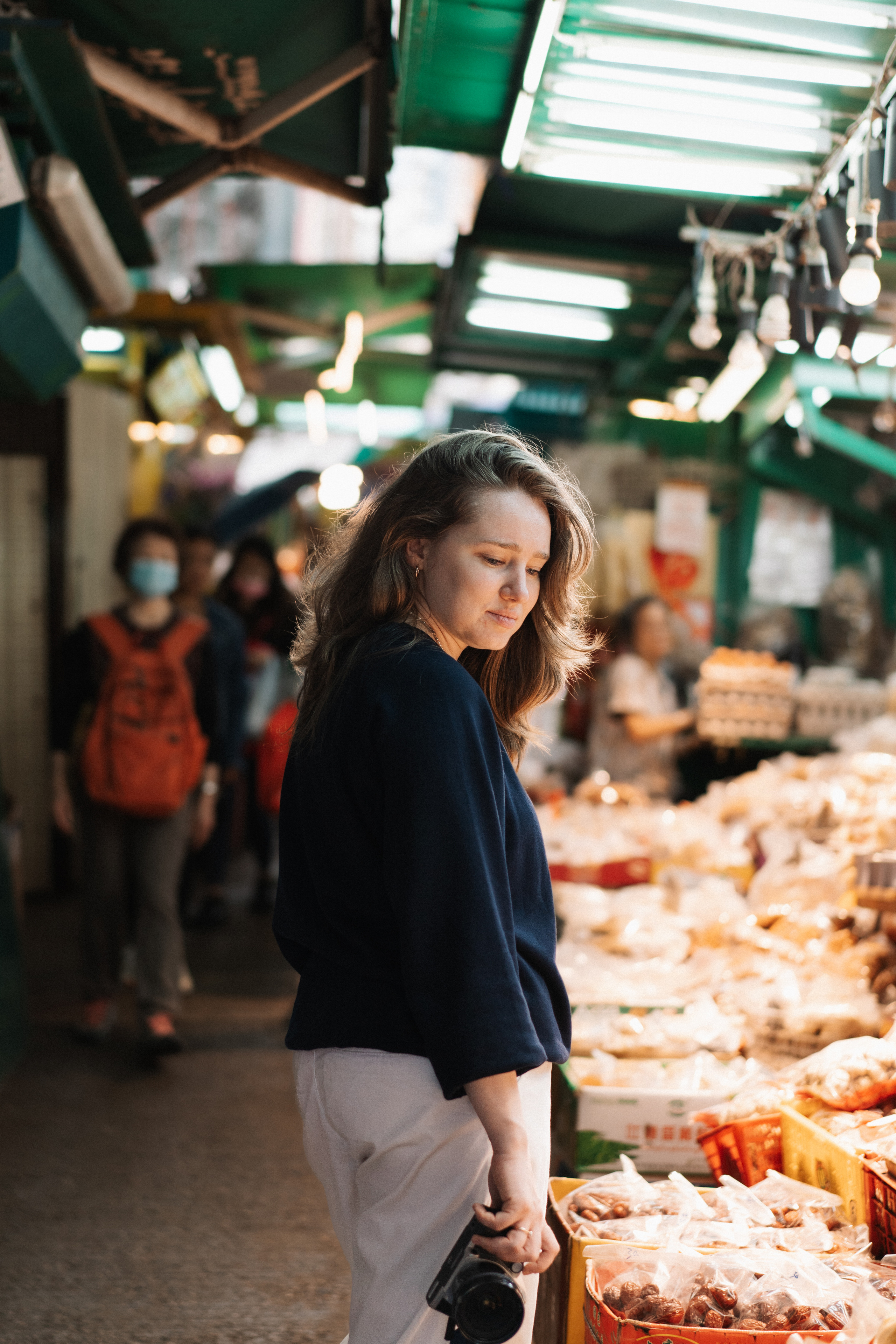 Busy Central District with Anna