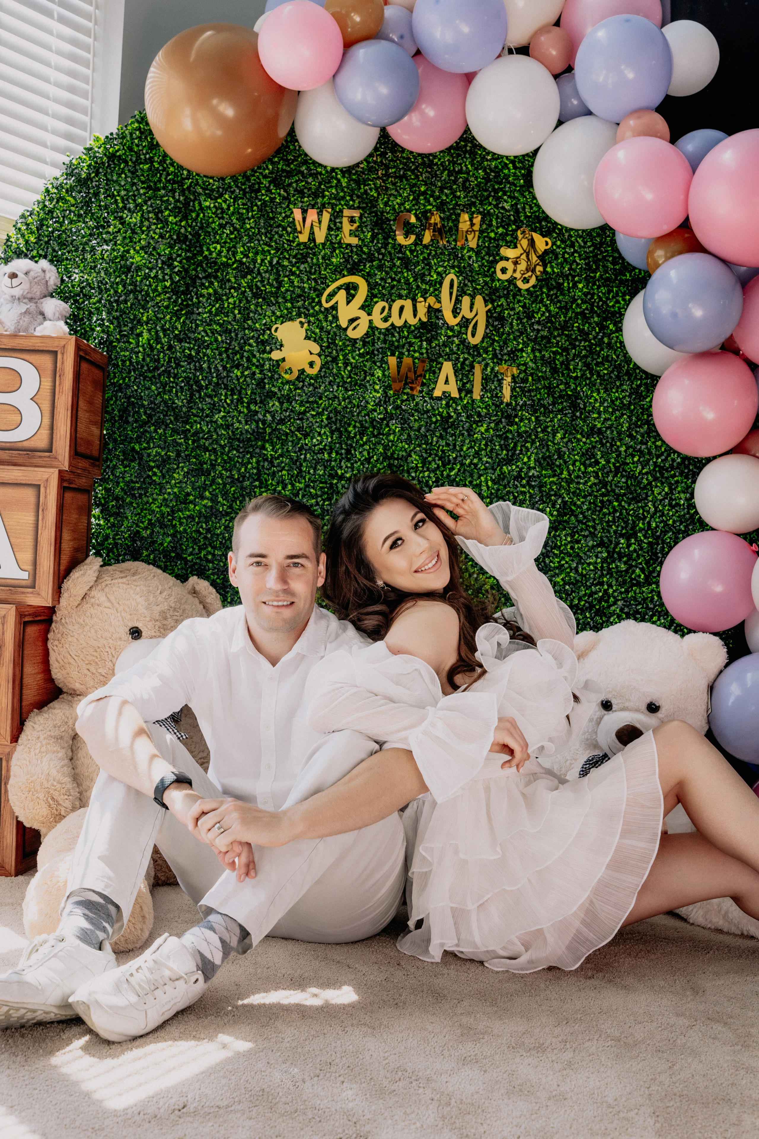 Diana’s and Ewan’s gender party