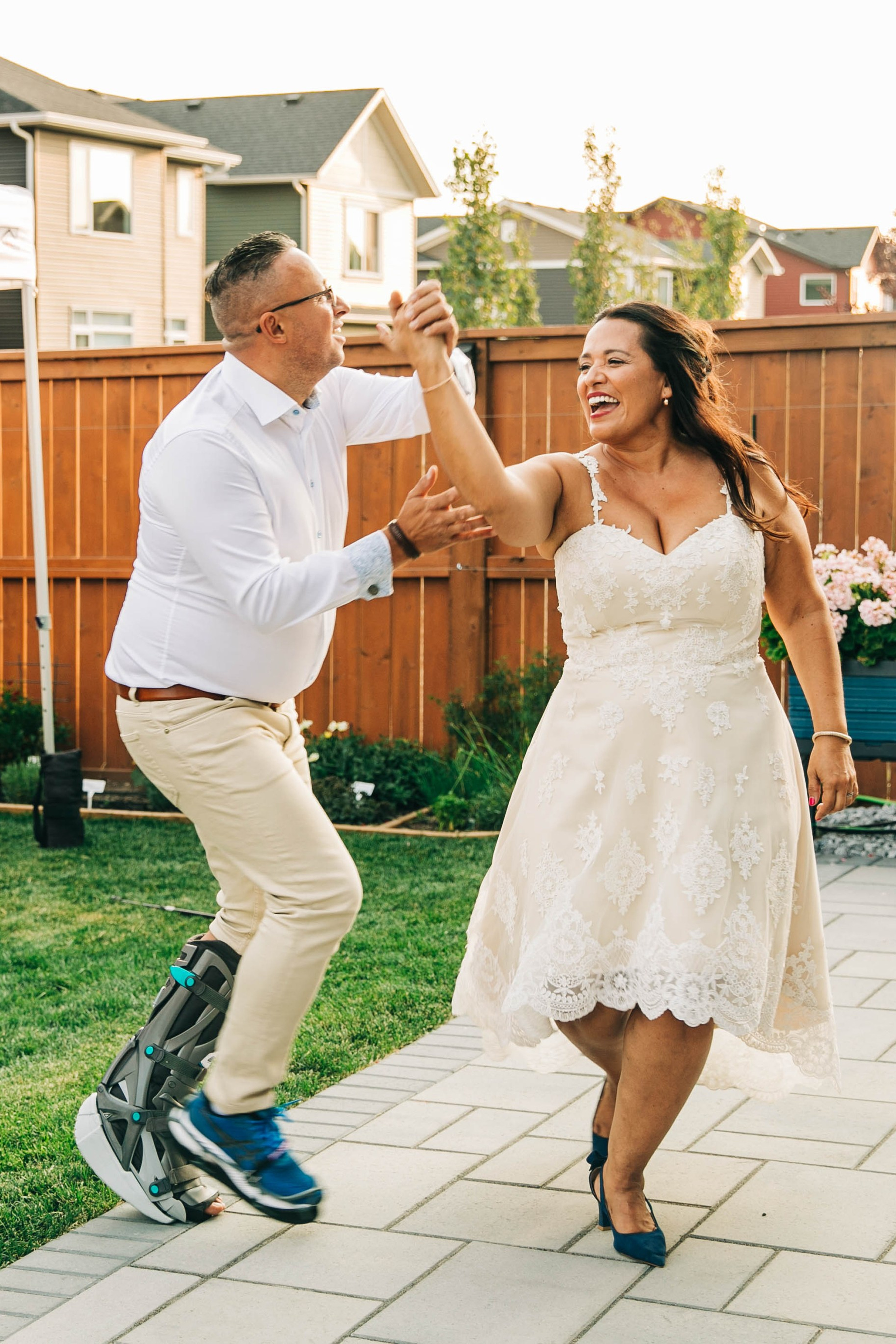 Pamela Backyard Wedding