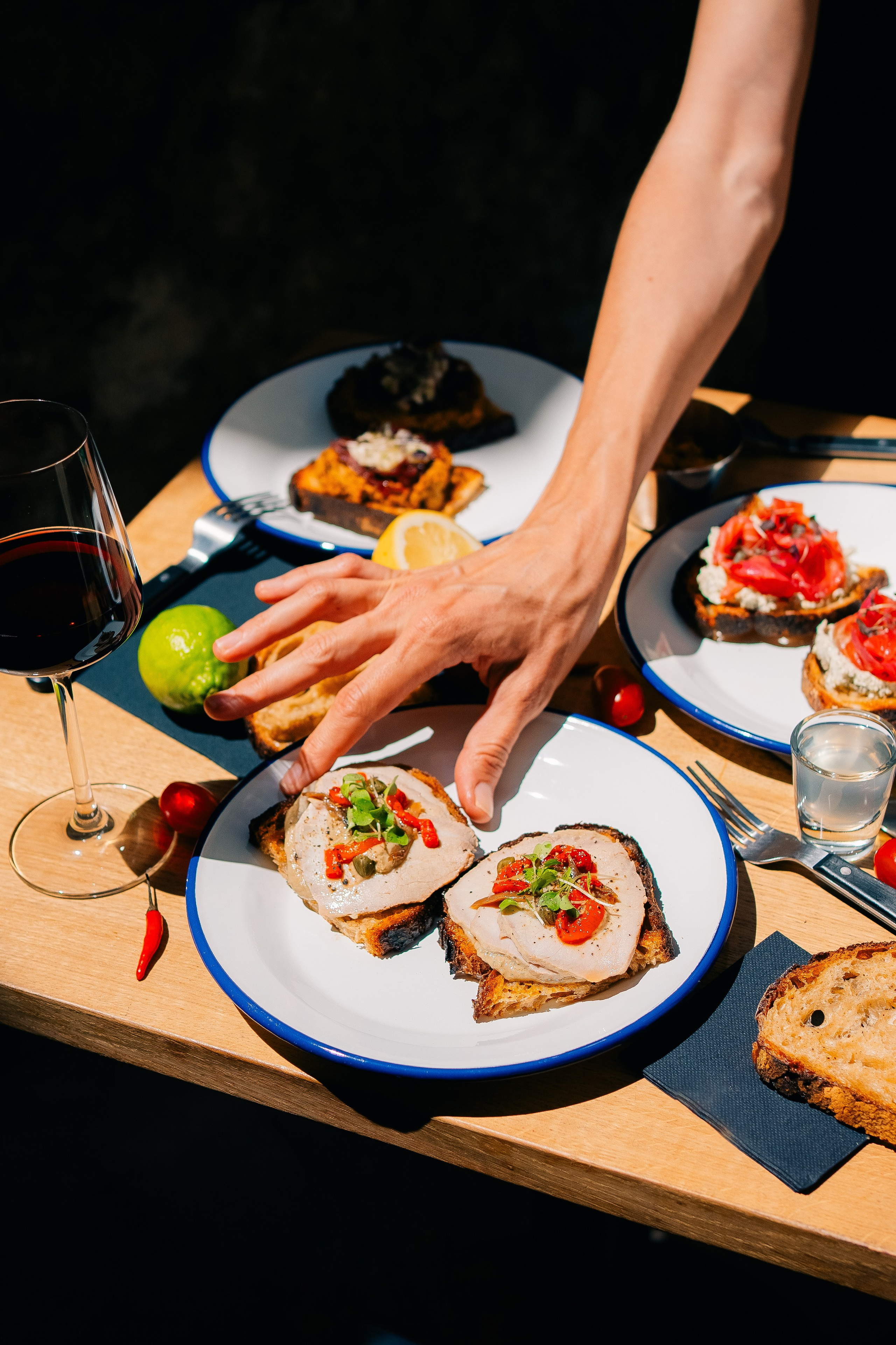 Summer menu from Voyajer 1 Bar