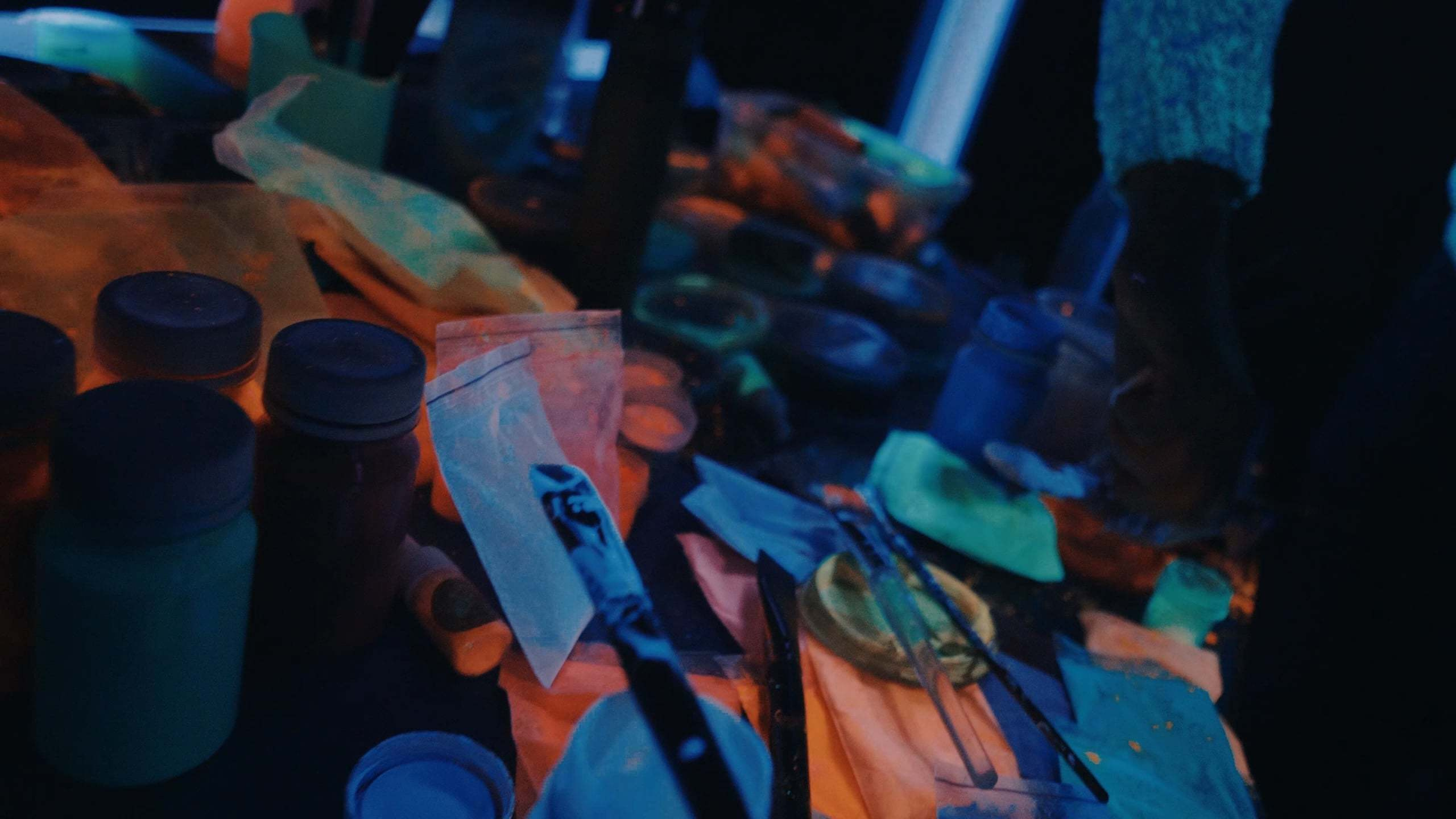 Неонова фотосесія. Портретний та репортажний фотограф в Києві Юрій Корнійчук