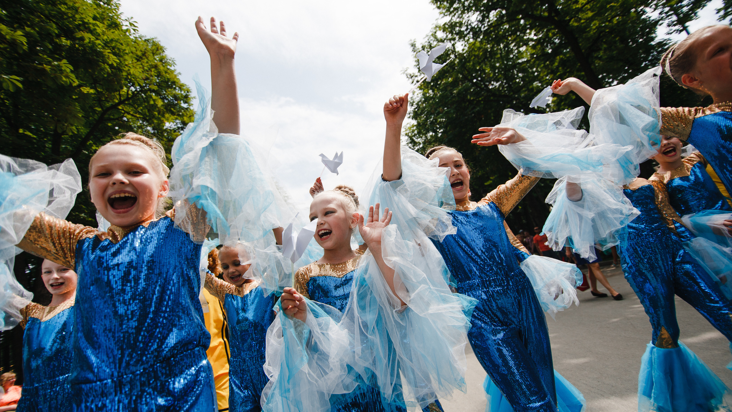 День защиты детей в Центральном парке