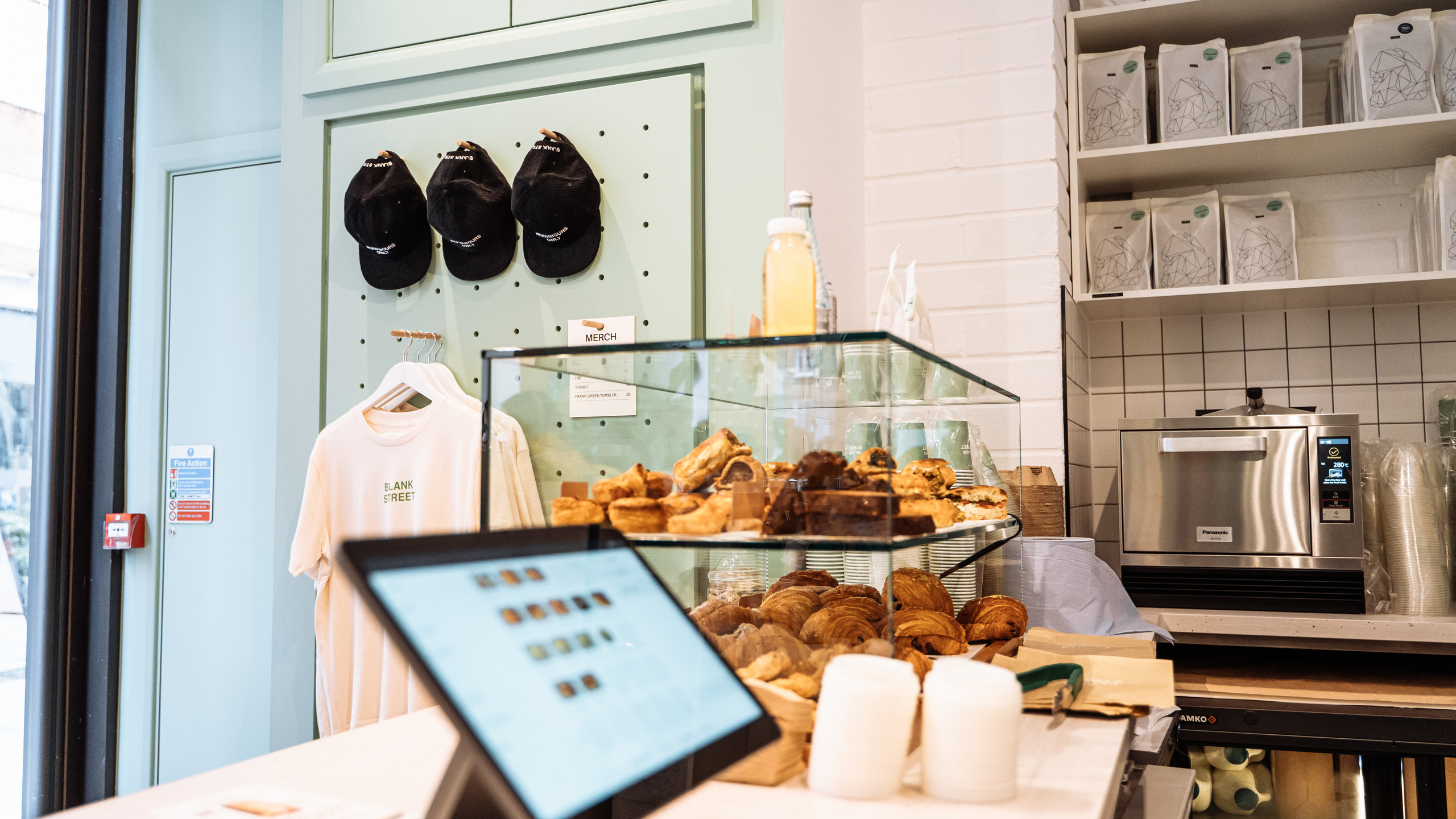 “Blank street” cafe opening. London