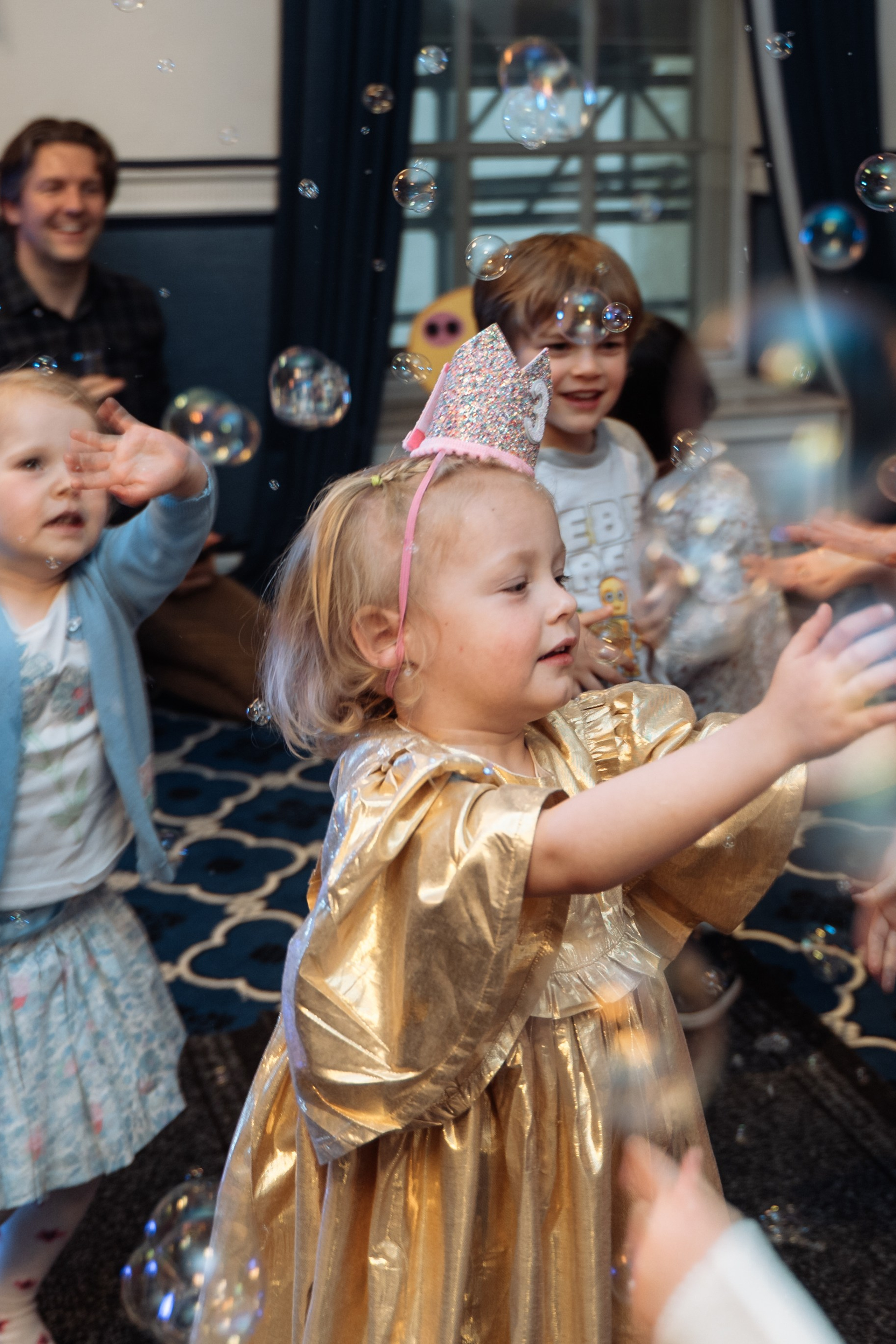 Peppa Pig Birthday party. Photographer in London Daria Agafonova