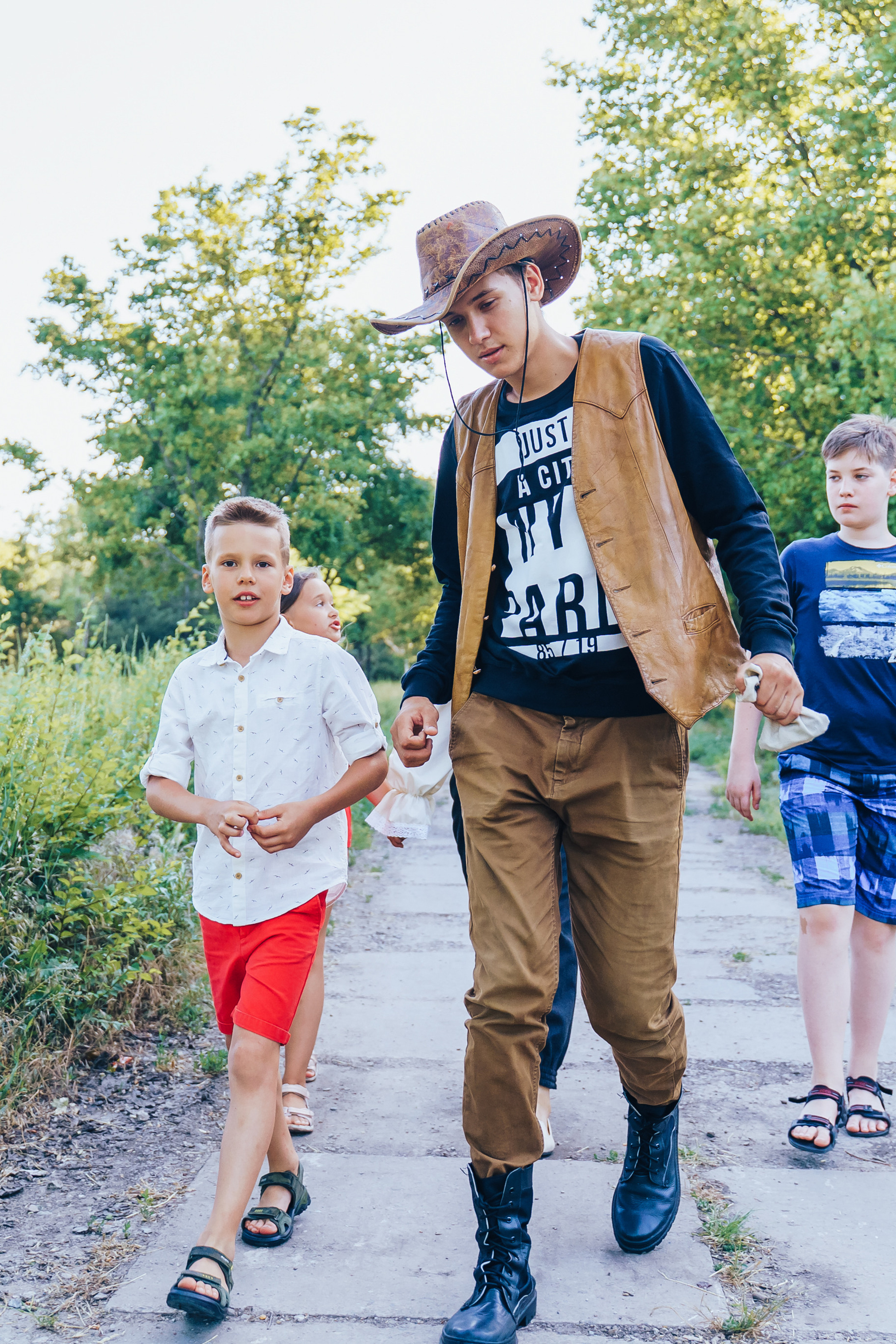 Сhildren’s outdoor birthday party. Photographer in London Daria Agafonova