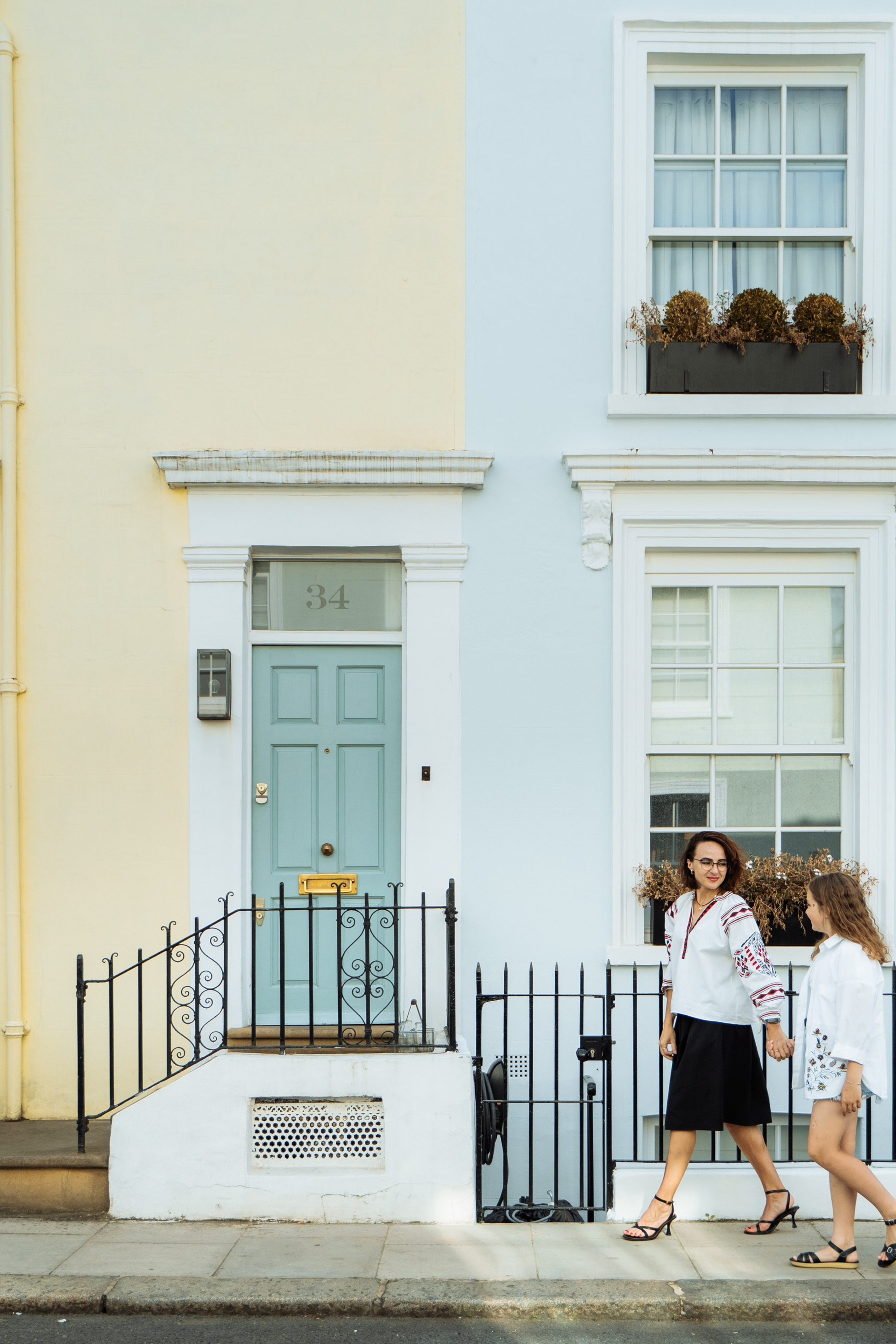 Notting hill. Photographer in London Daria Agafonova
