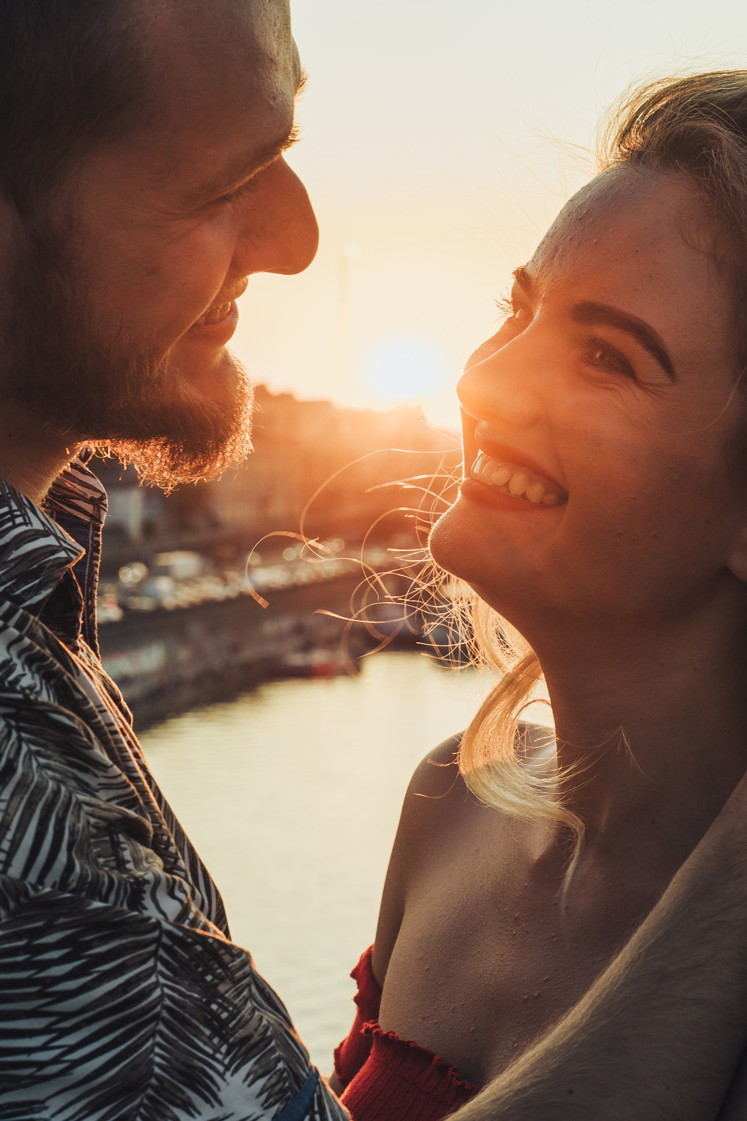 Beautiful sunset. Photographer in London Daria Agafonova