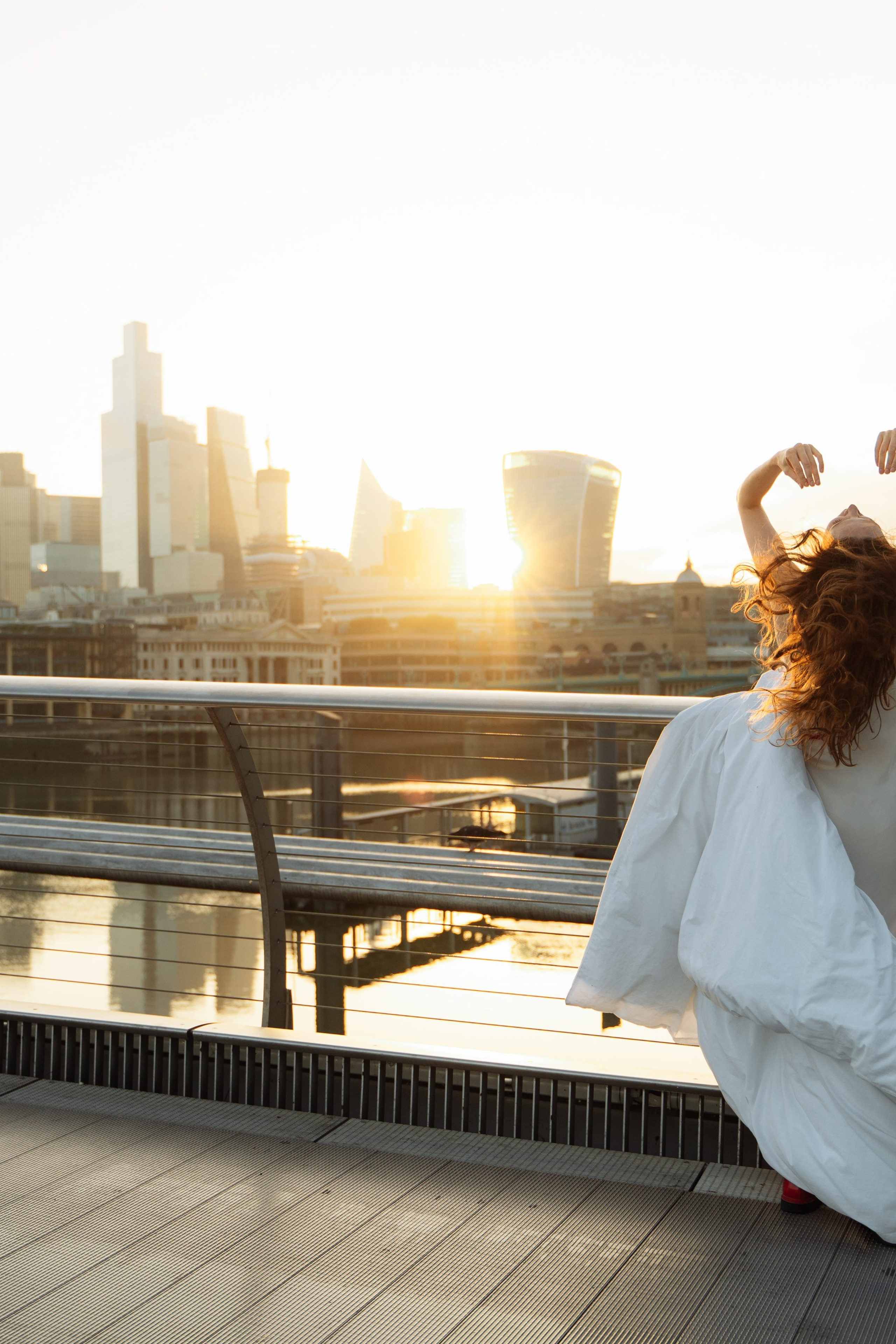 Sunrise in Lodnon. Photographer in London Daria Agafonova