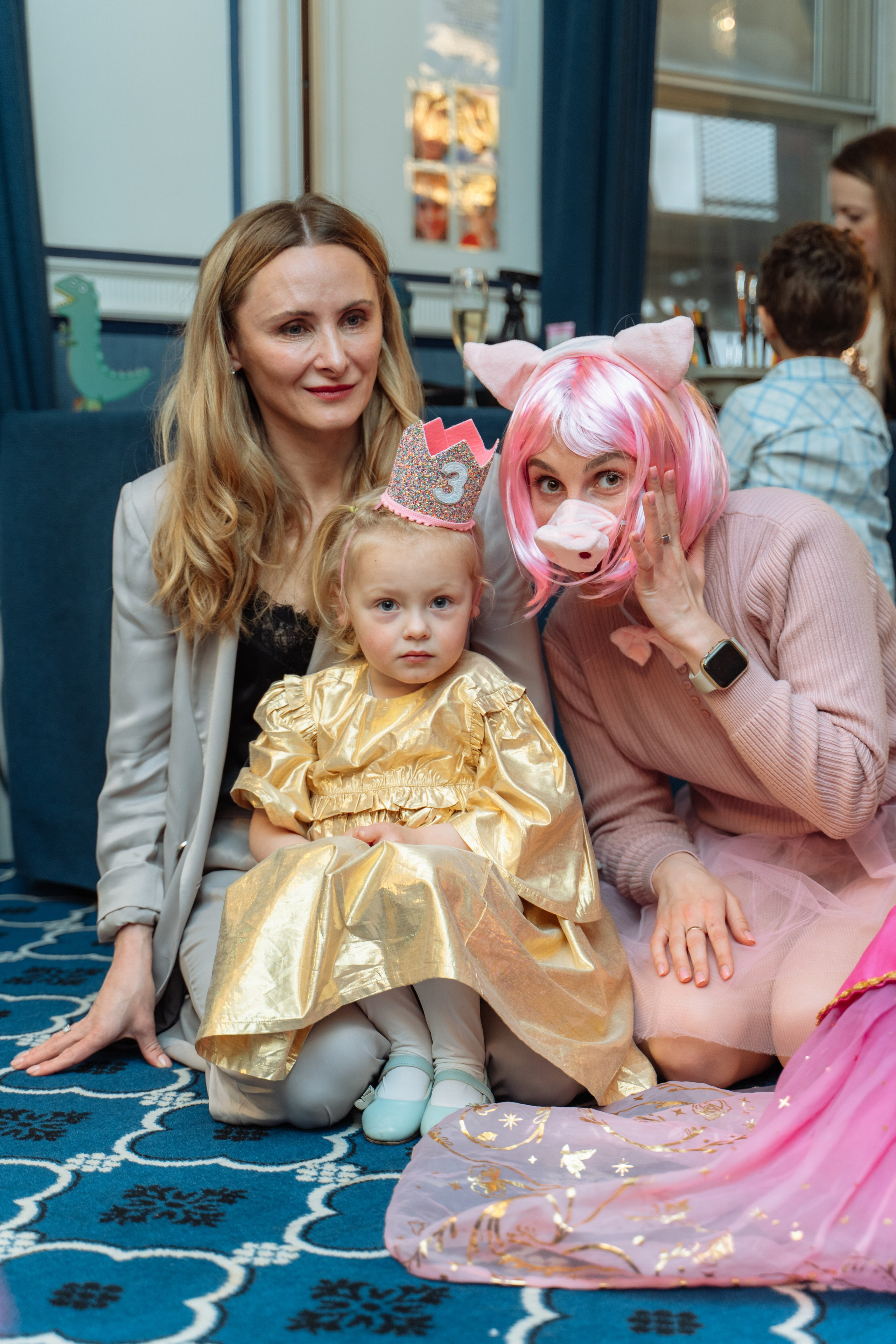 Peppa Pig Birthday party. Photographer in London Daria Agafonova