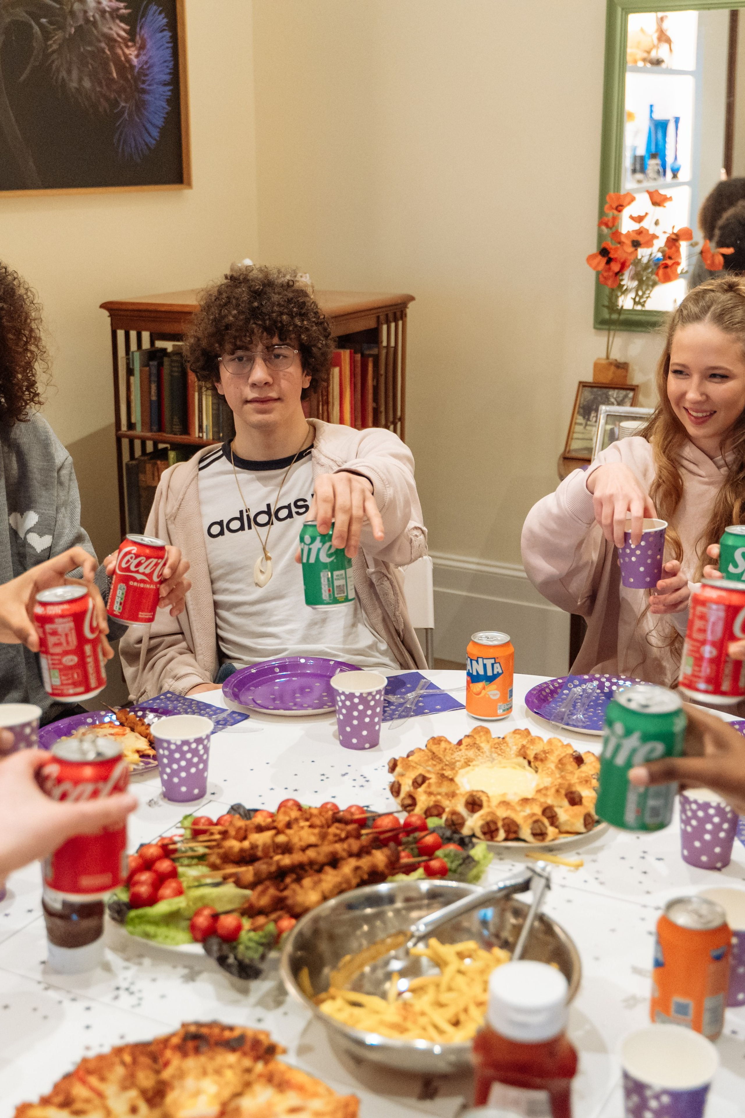 Home Birthday party. Photographer in London Daria Agafonova