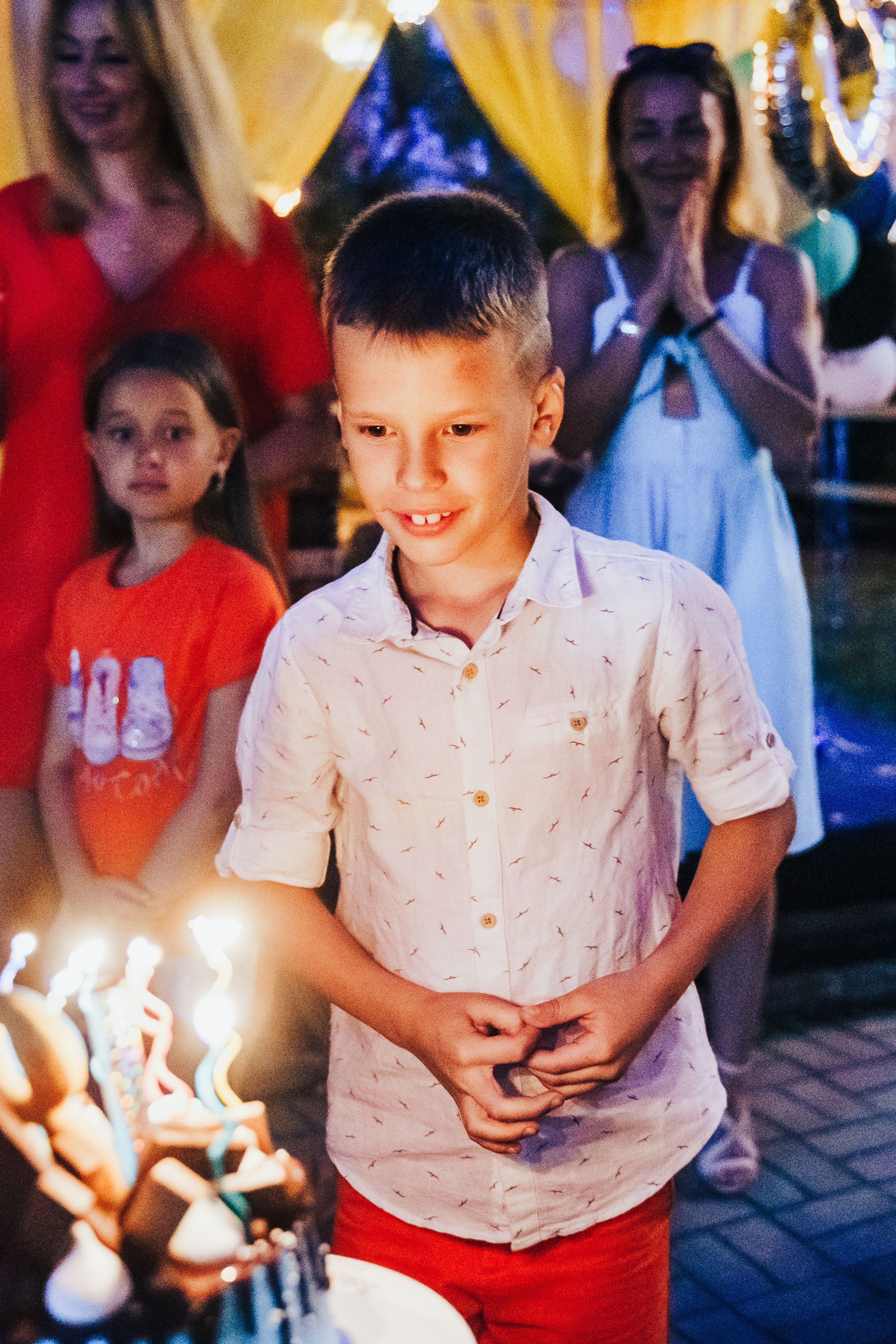 Сhildren’s outdoor birthday party. Photographer in London Daria Agafonova