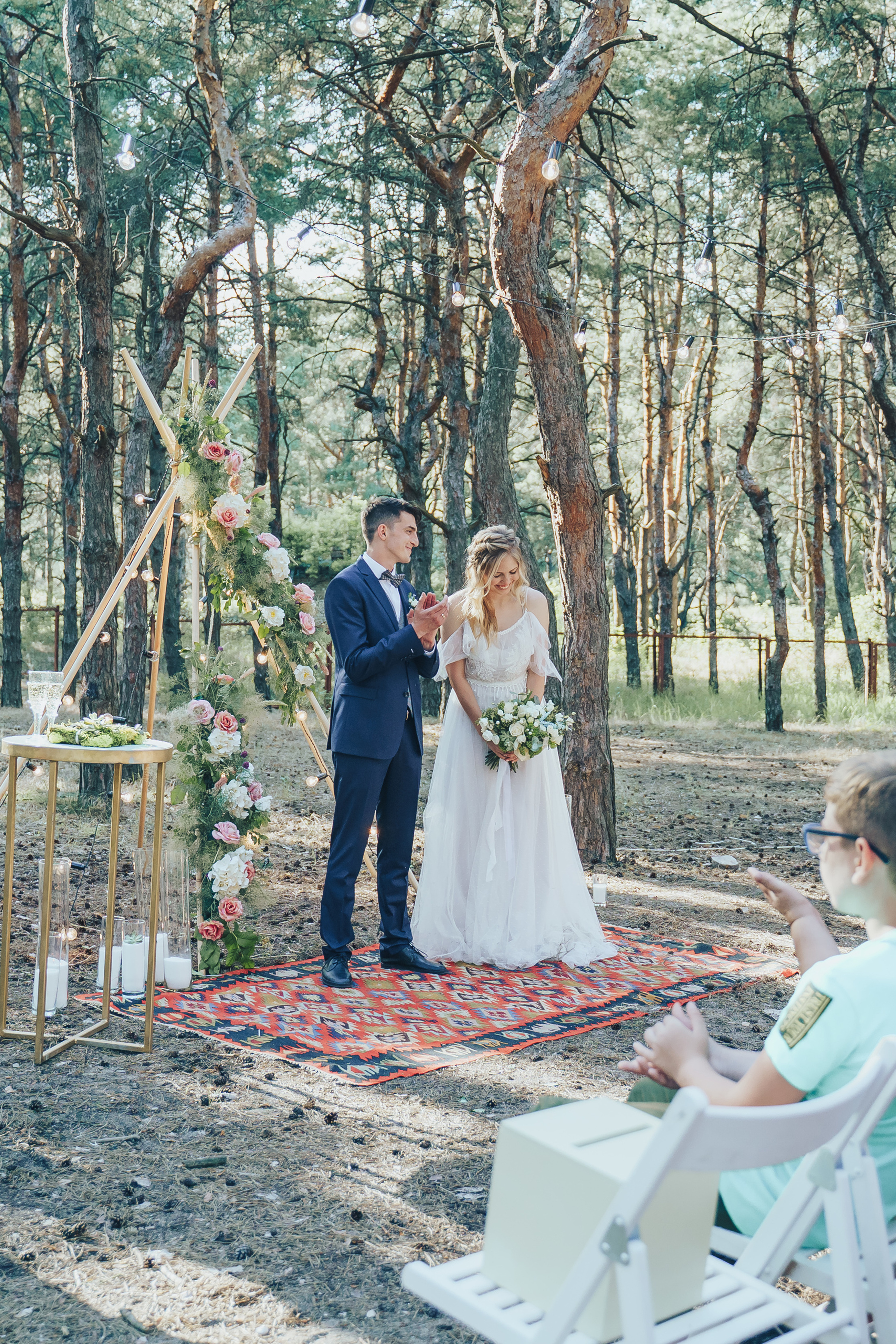Forest wedding. Maria and Oleksandr. Photographer in London Daria Agafonova
