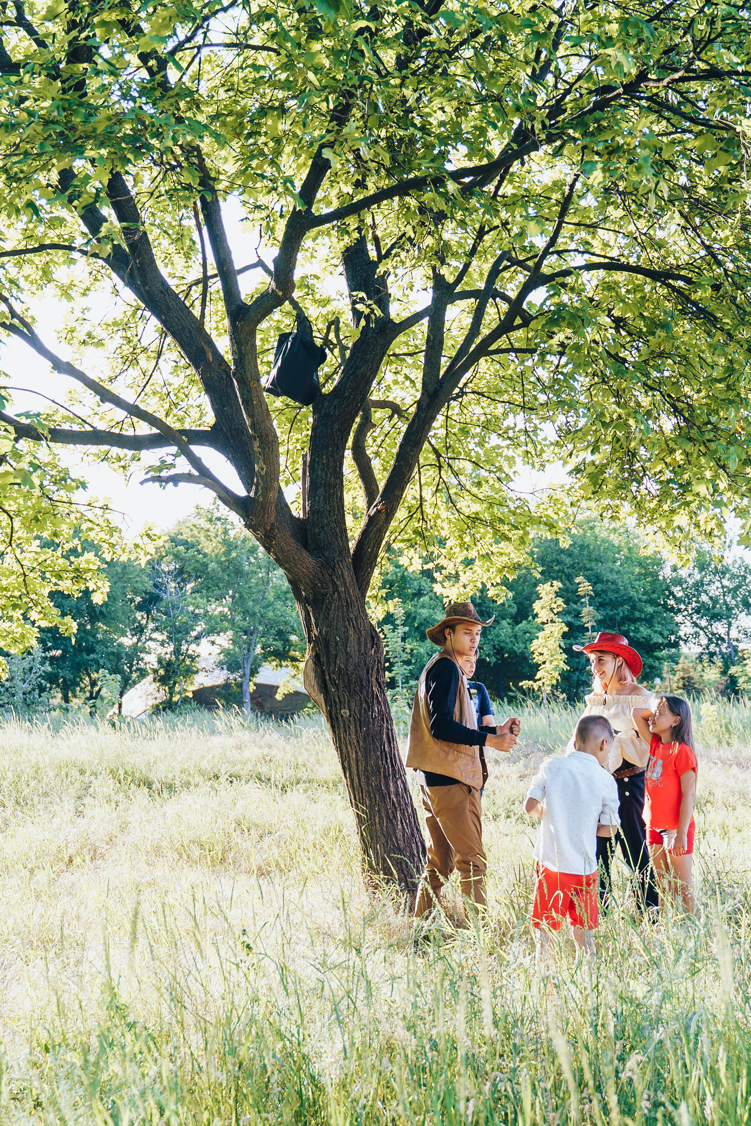 Сhildren’s outdoor birthday party. Photographer in London Daria Agafonova