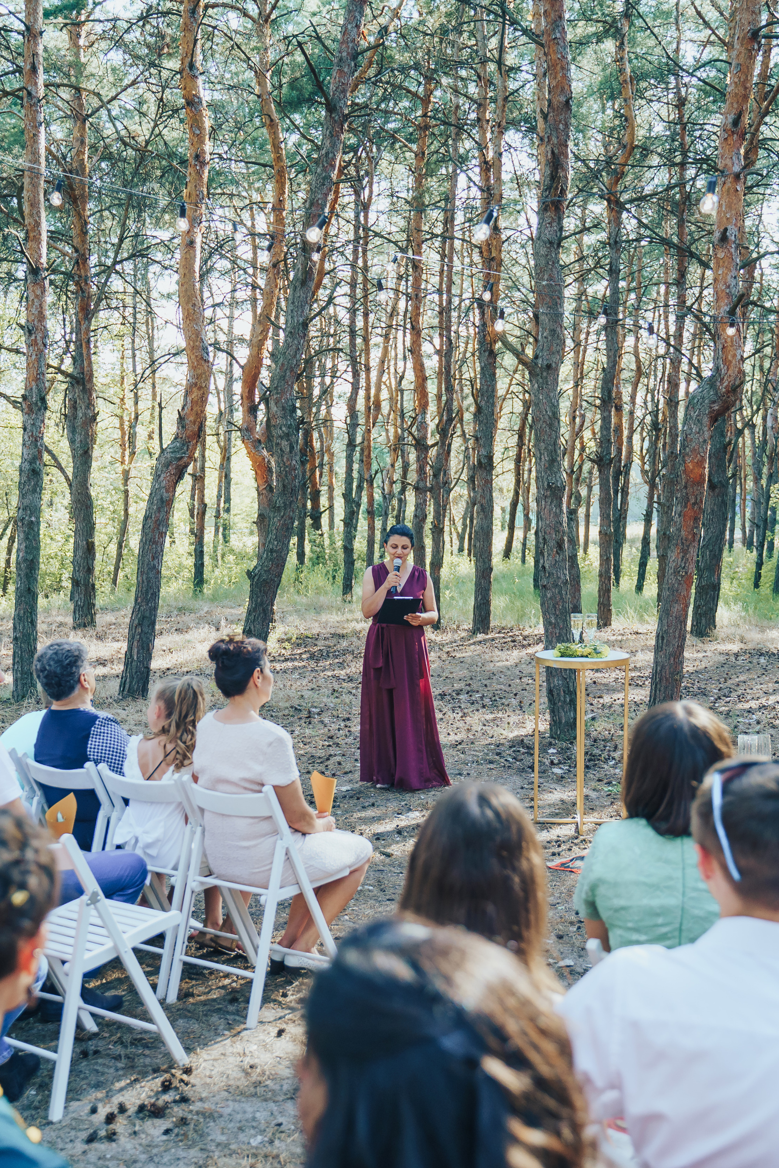 Forest wedding. Maria and Oleksandr. Photographer in London Daria Agafonova