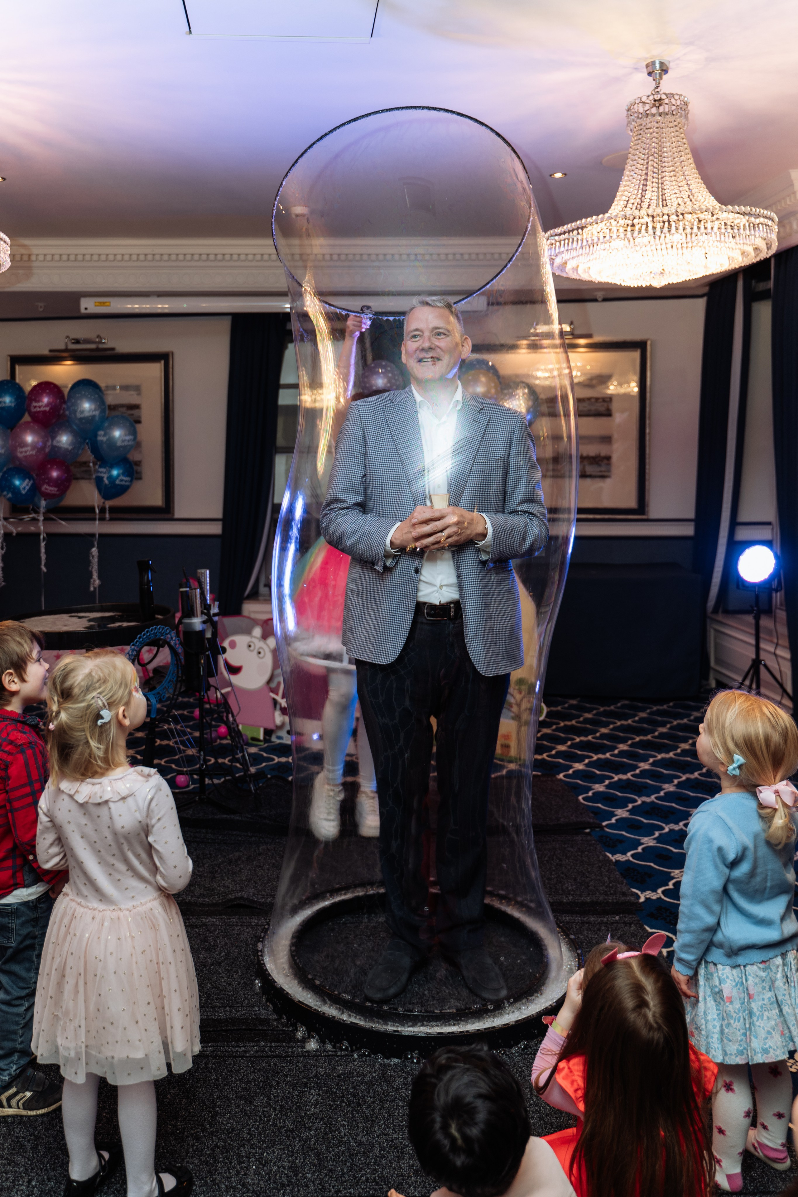 Peppa Pig Birthday party. Photographer in London Daria Agafonova