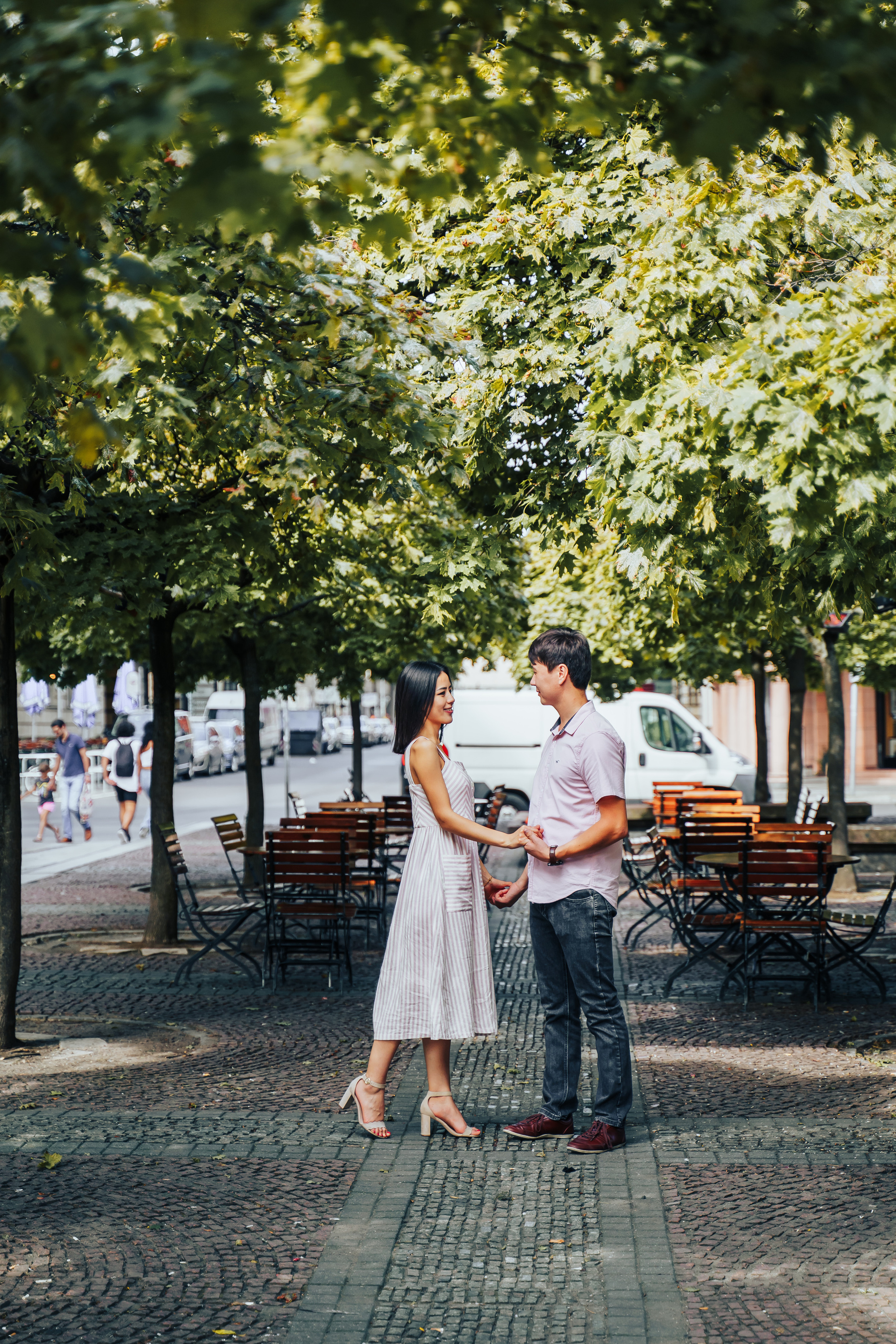 Love story in Germany. Photographer in London Daria Agafonova