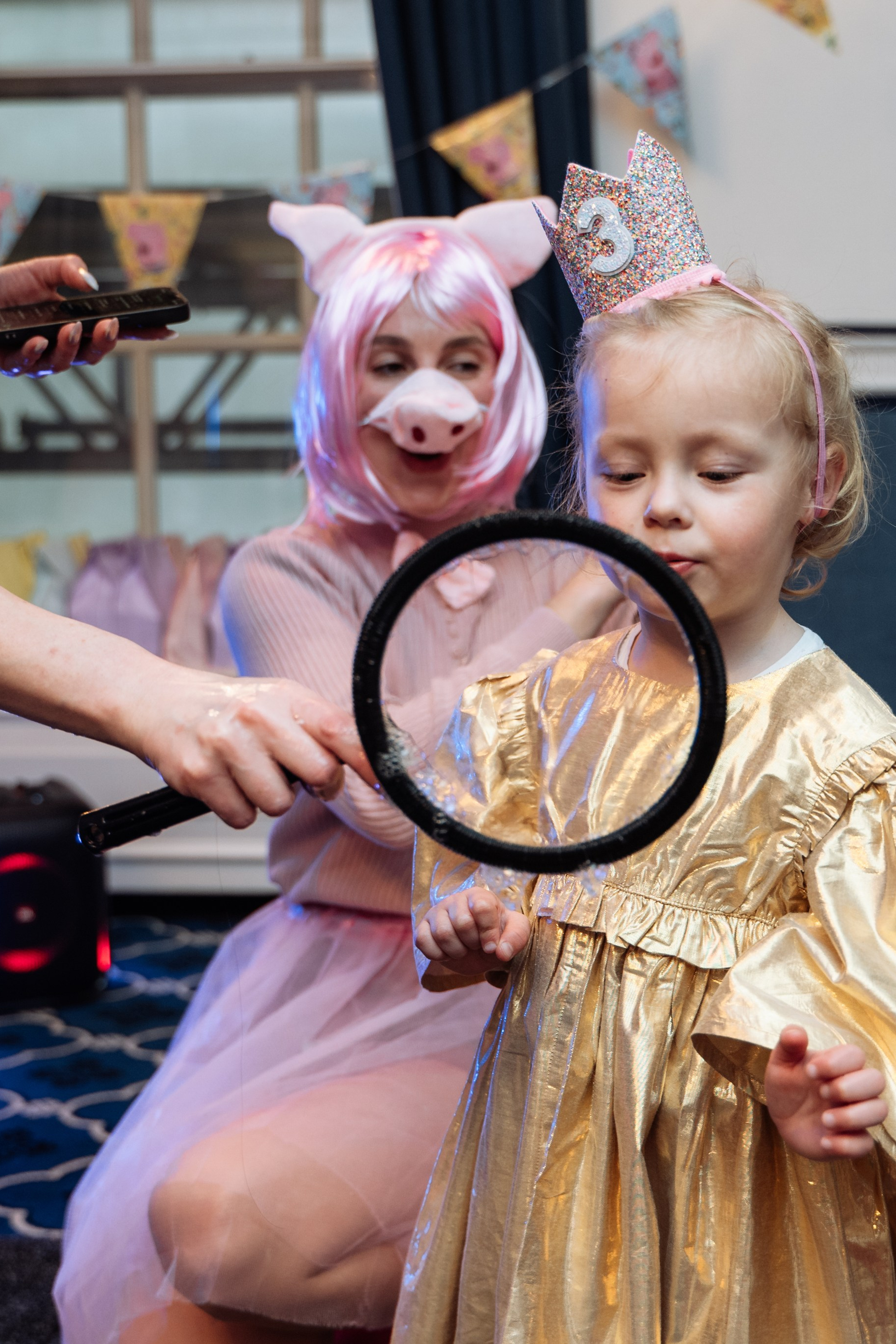 Peppa Pig Birthday party. Photographer in London Daria Agafonova