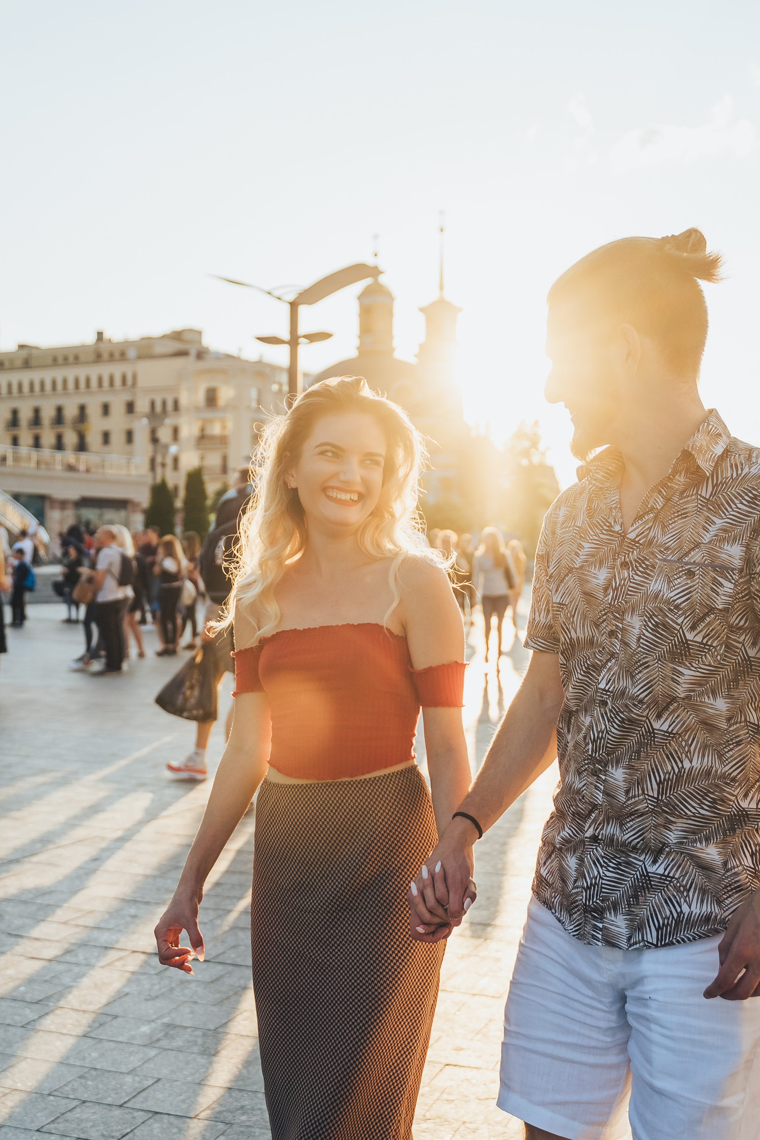 Beautiful sunset. Photographer in London Daria Agafonova